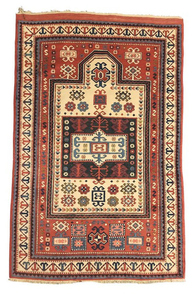 Carpet - 138 cm - 215 cm - Assos Fachralou Kazak