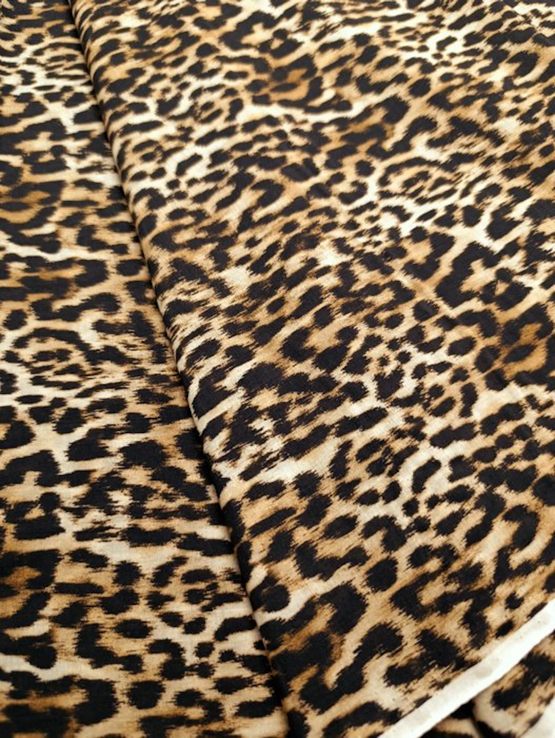 B387- 550 x 135 cm - Splendido Chiffon in puro cotone...