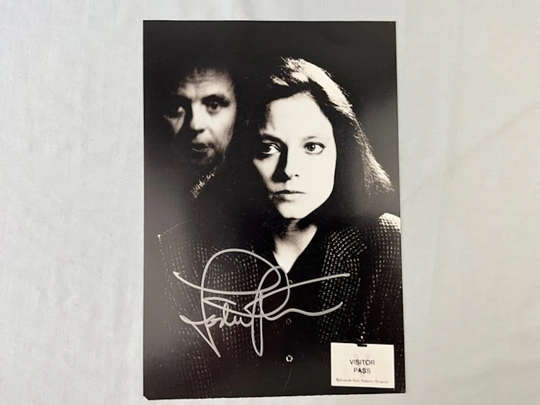 Jodie Foster - signed photograph + CoA - Silence of the Lambs