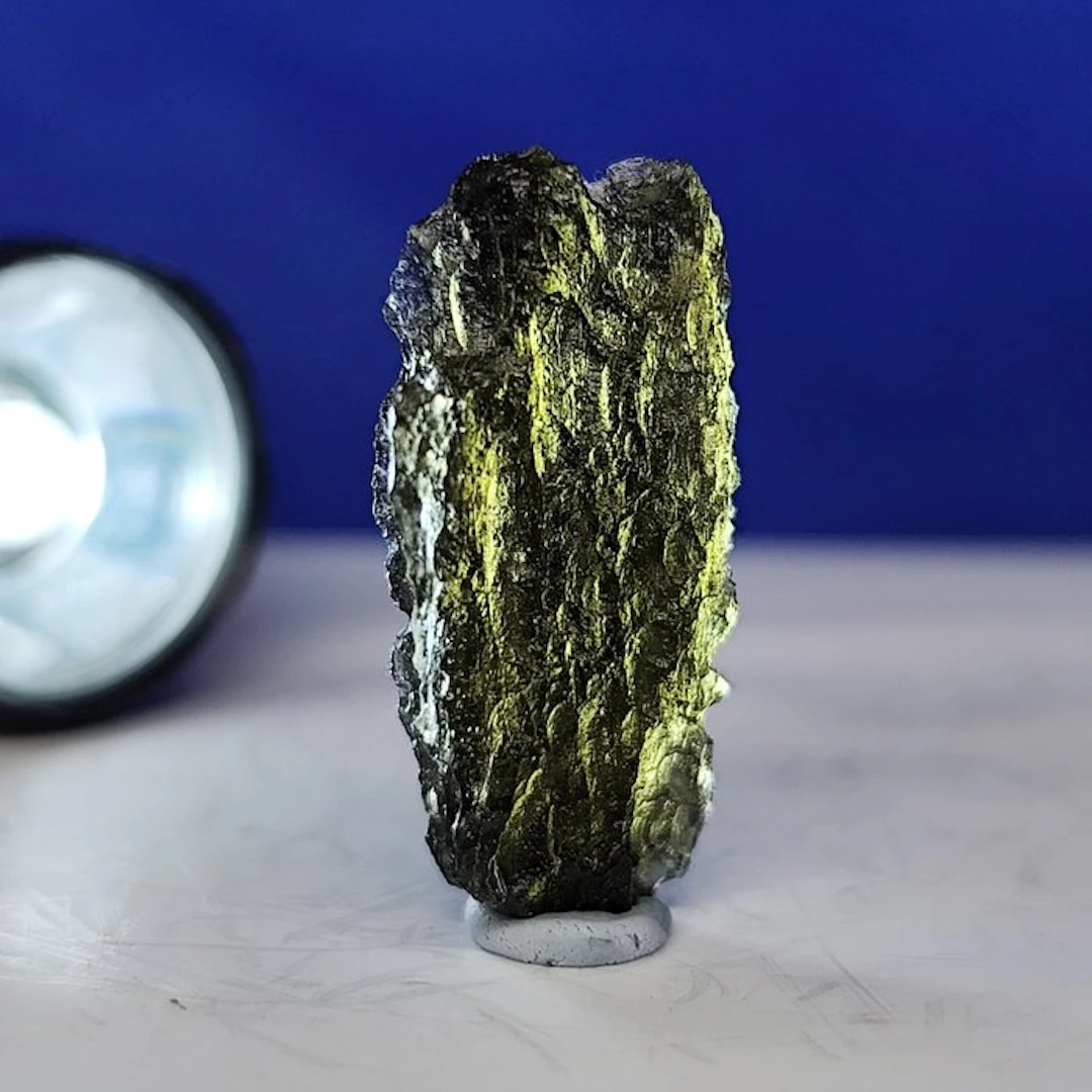 MOLDAVITE -METEORITE impact- (Czech Republic) 14.5 million years