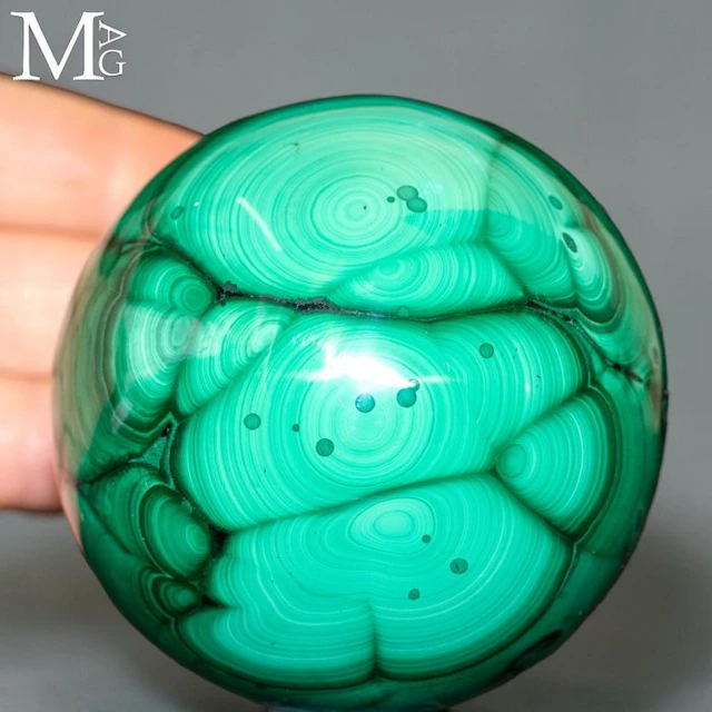 Nice Malachite with Distinctive Botryoidal and Banded...