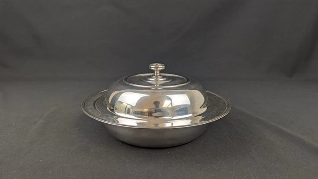 Silverplate - Italy - Baking dish - Silverplated
