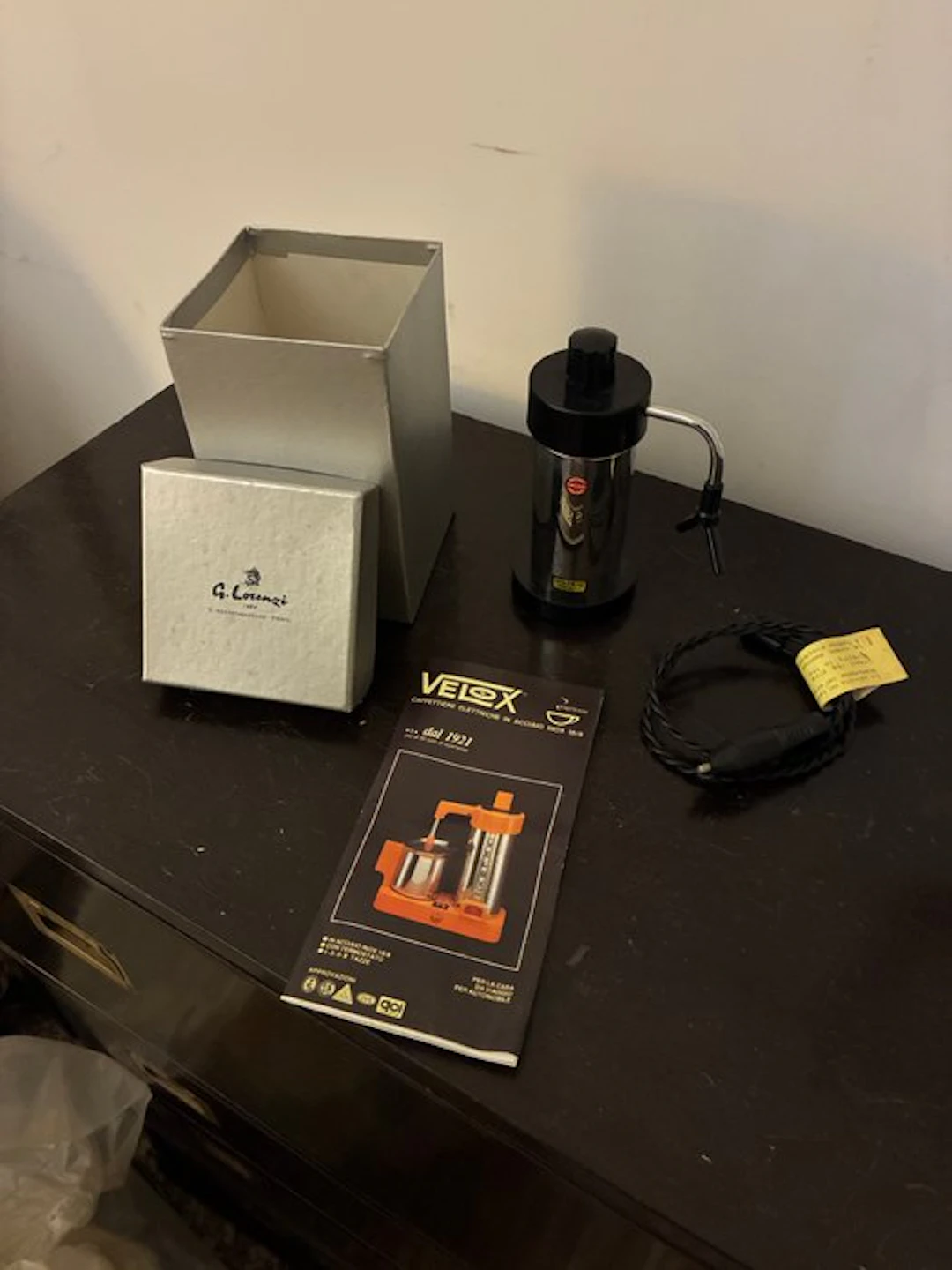 Velox - Lorenzl - Coffee pot - Velox - Steel, Plastic