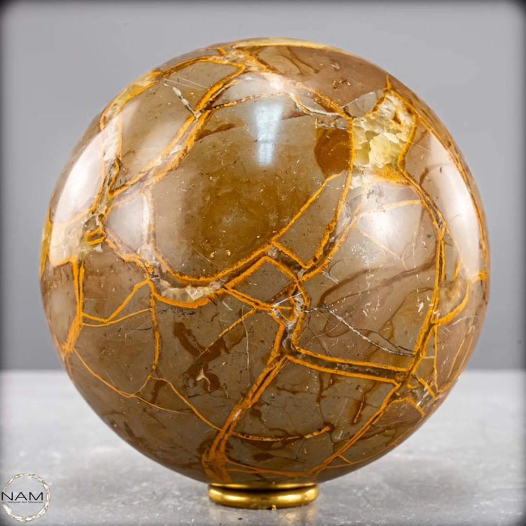 Natural Simbirzit sphere – exceptional top quality from Ulyanovsk- 1643.35 g