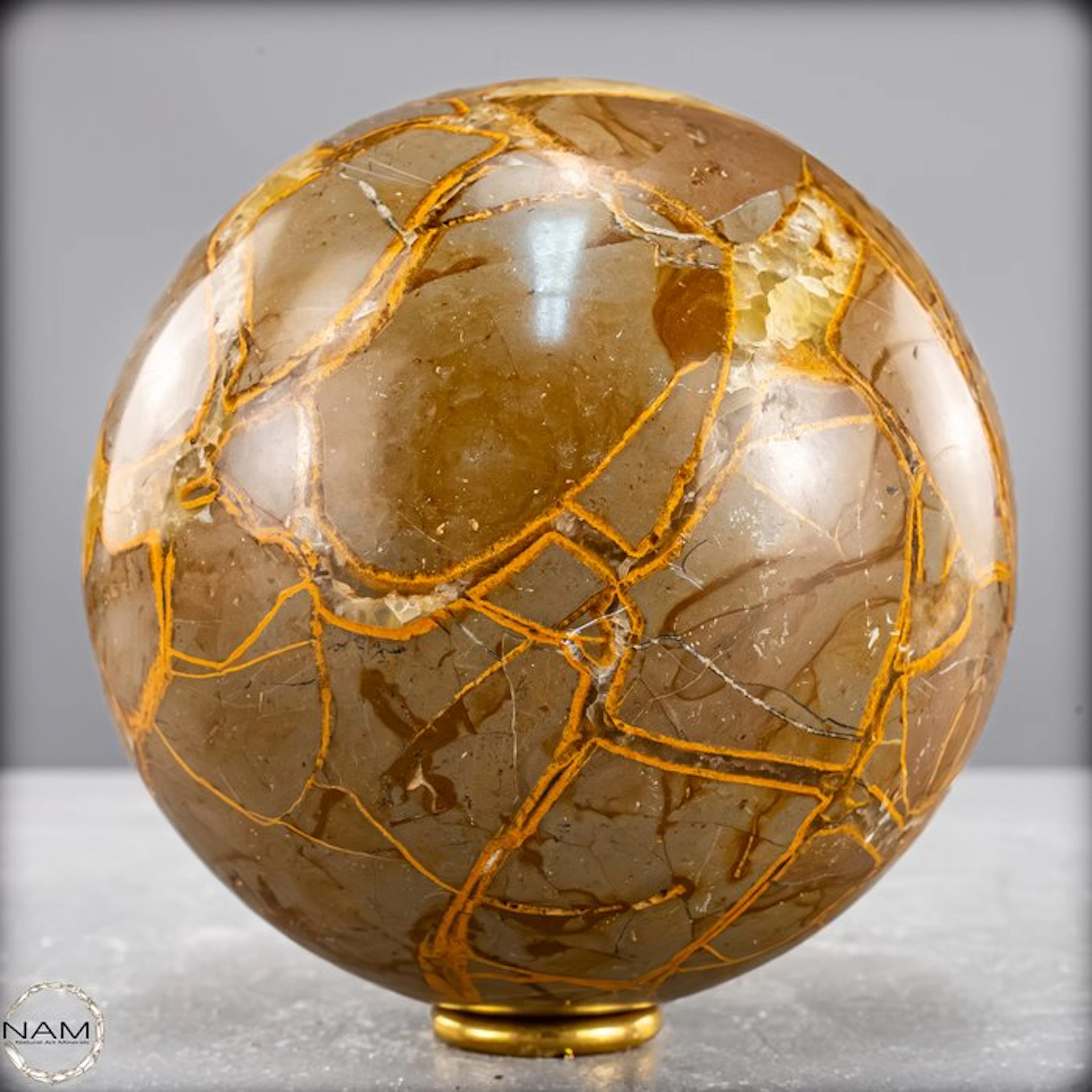 Natural Simbirzit sphere – exceptional top quality from Ulyanovsk- 1643.35 g