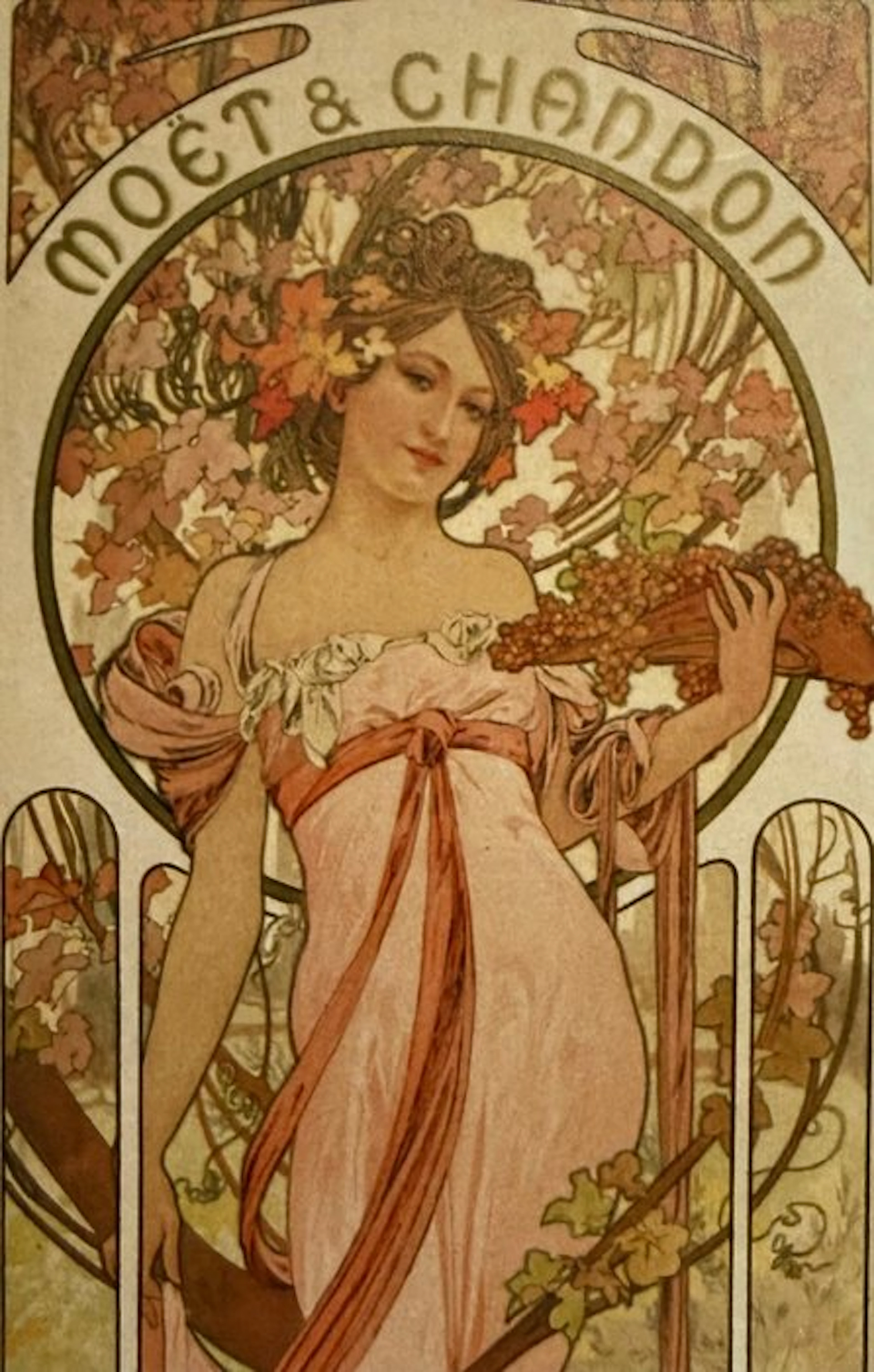 Marie Alphonse Mucha - “Moet & Chandon White Star Champagne