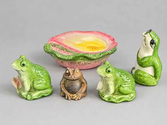 GARNIER - Salt and pepper shakers (4) - Ceramic, Metal