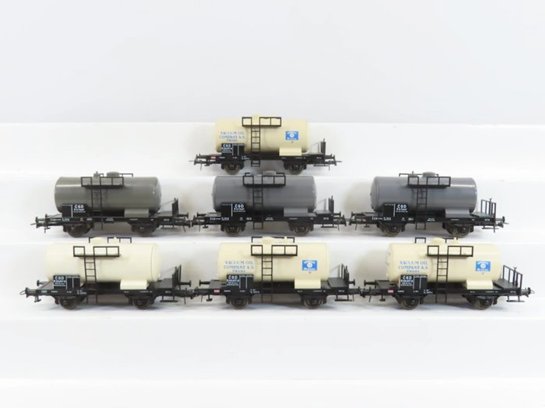 Roco H0 - 48039/48040 - Model train freight wagon set (7)...