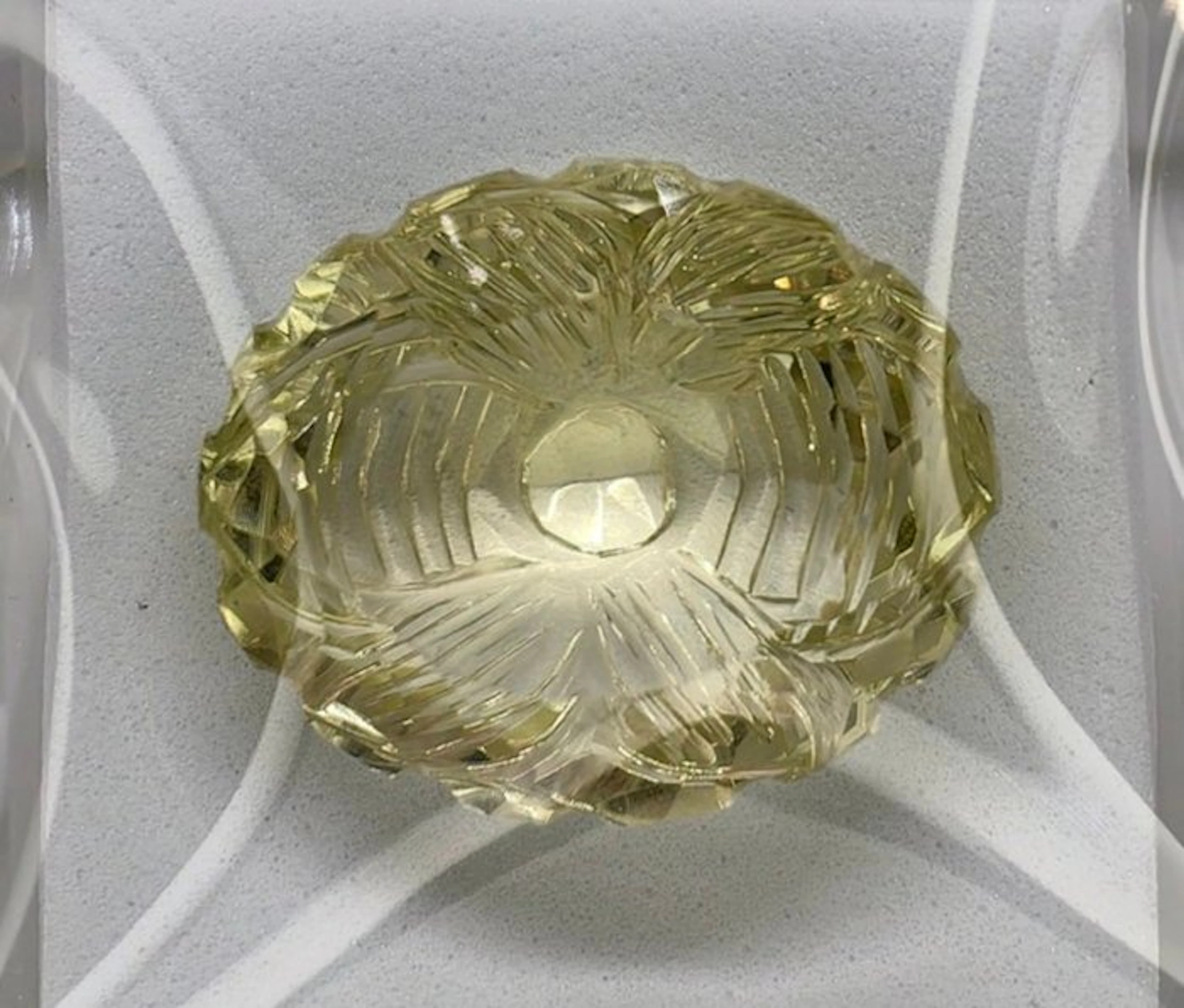 Yellow, Green Quartz - 34.74 ct - Instituto Gemólogico...