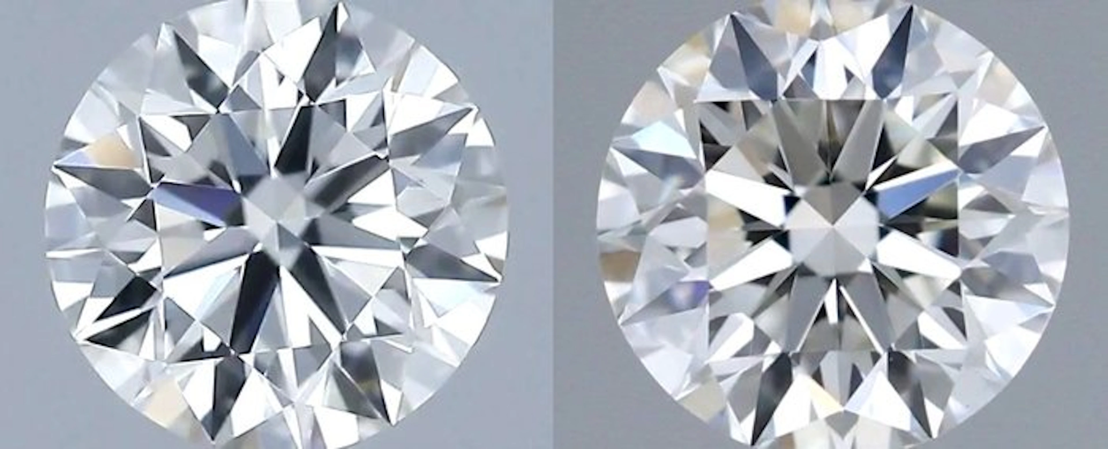 No reserve price - 2 pcs Diamond (Natural) - 0.61 ct...