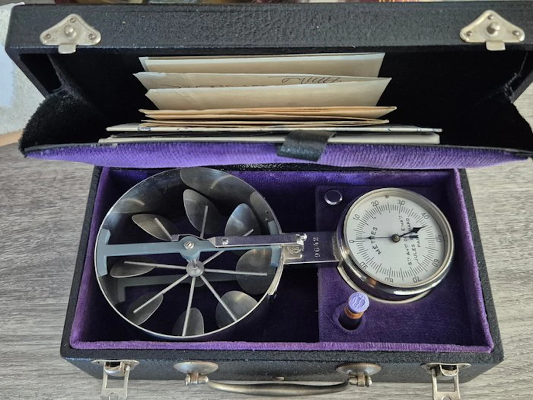 Anemometer - Jules Richard Paris - Metal - 1950-1960
