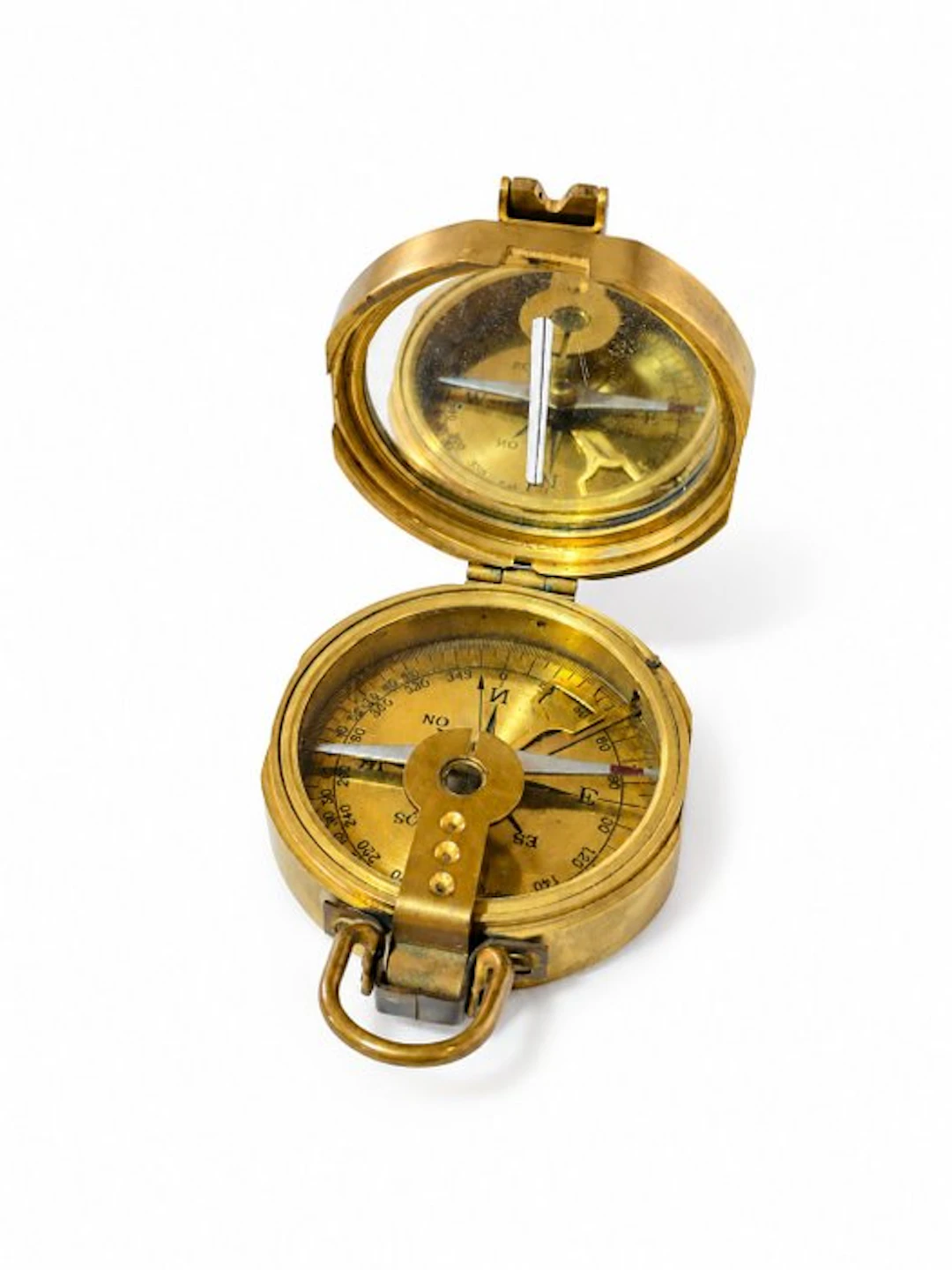 Compass - Brass - prismatique T