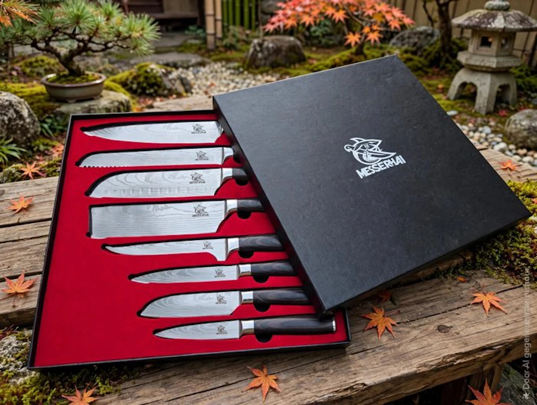 Messerhai-Sakura - Kitchen knife - Professional 8-piece...