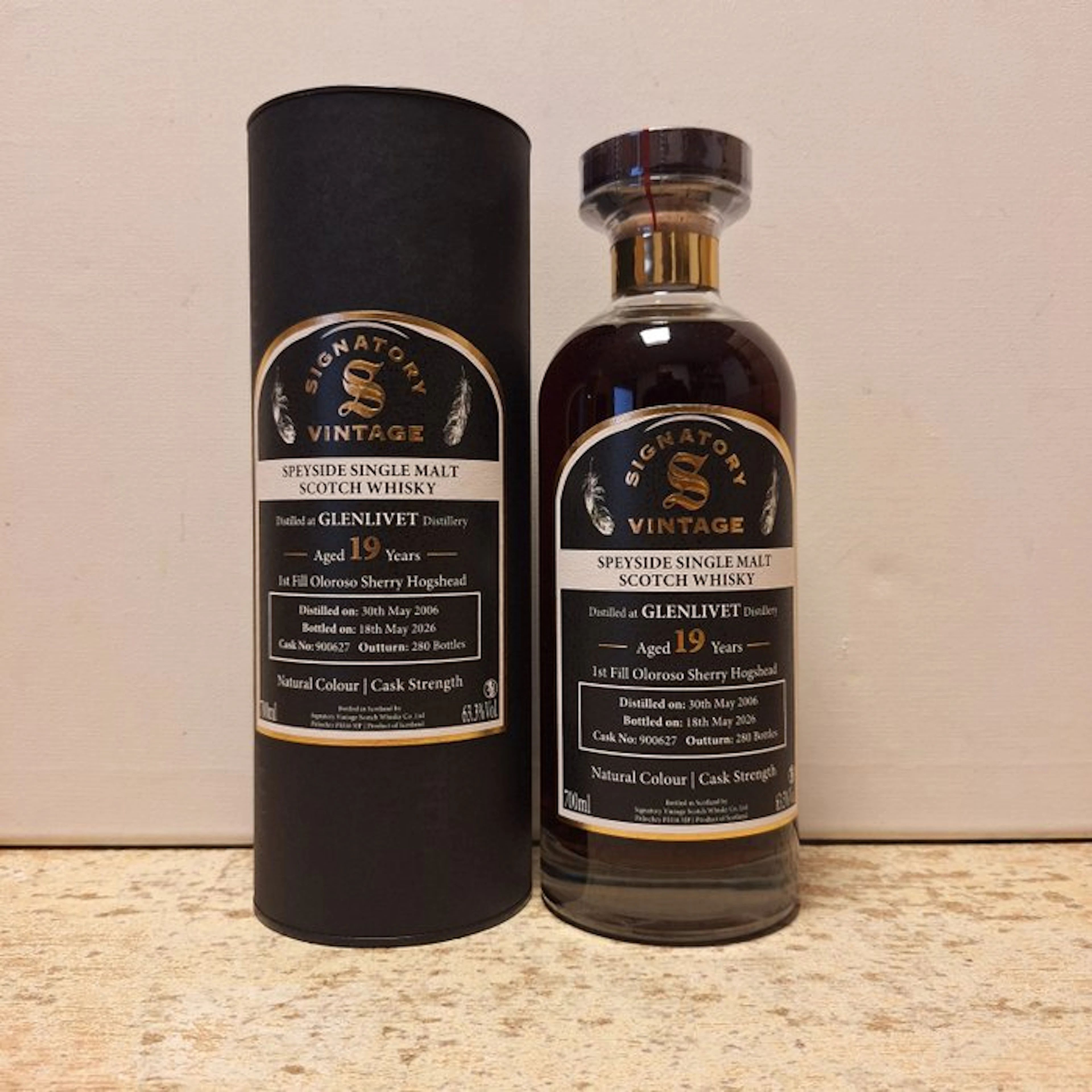 Glenlivet 2006 19 years old Decanter Collection - Oloroso Sherry Hogshead No