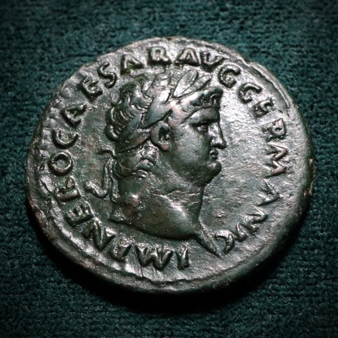 Roman Empire. Nero (AD 54-68). As 66 AD