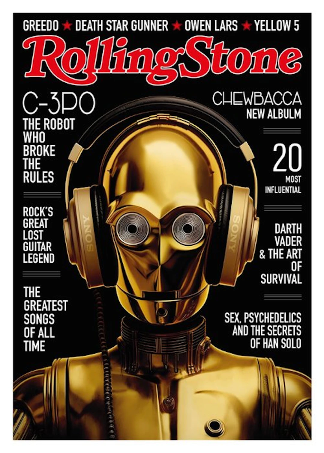 Kobalt - Rolling Stone C-3PO (Magazine cover series)