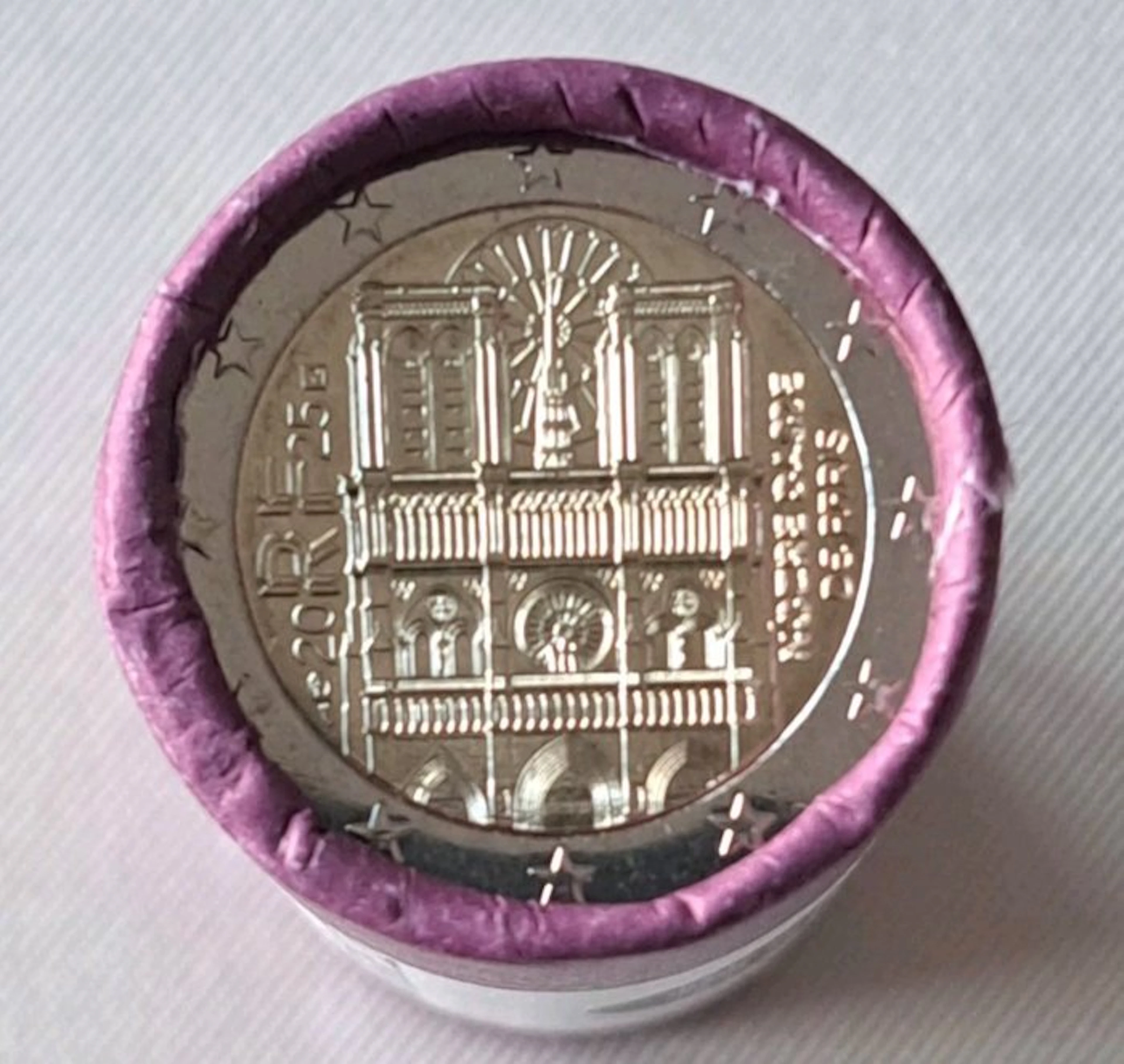France. 2 Euro 2025 "Notre Dame de Paris" (25 monete) in...