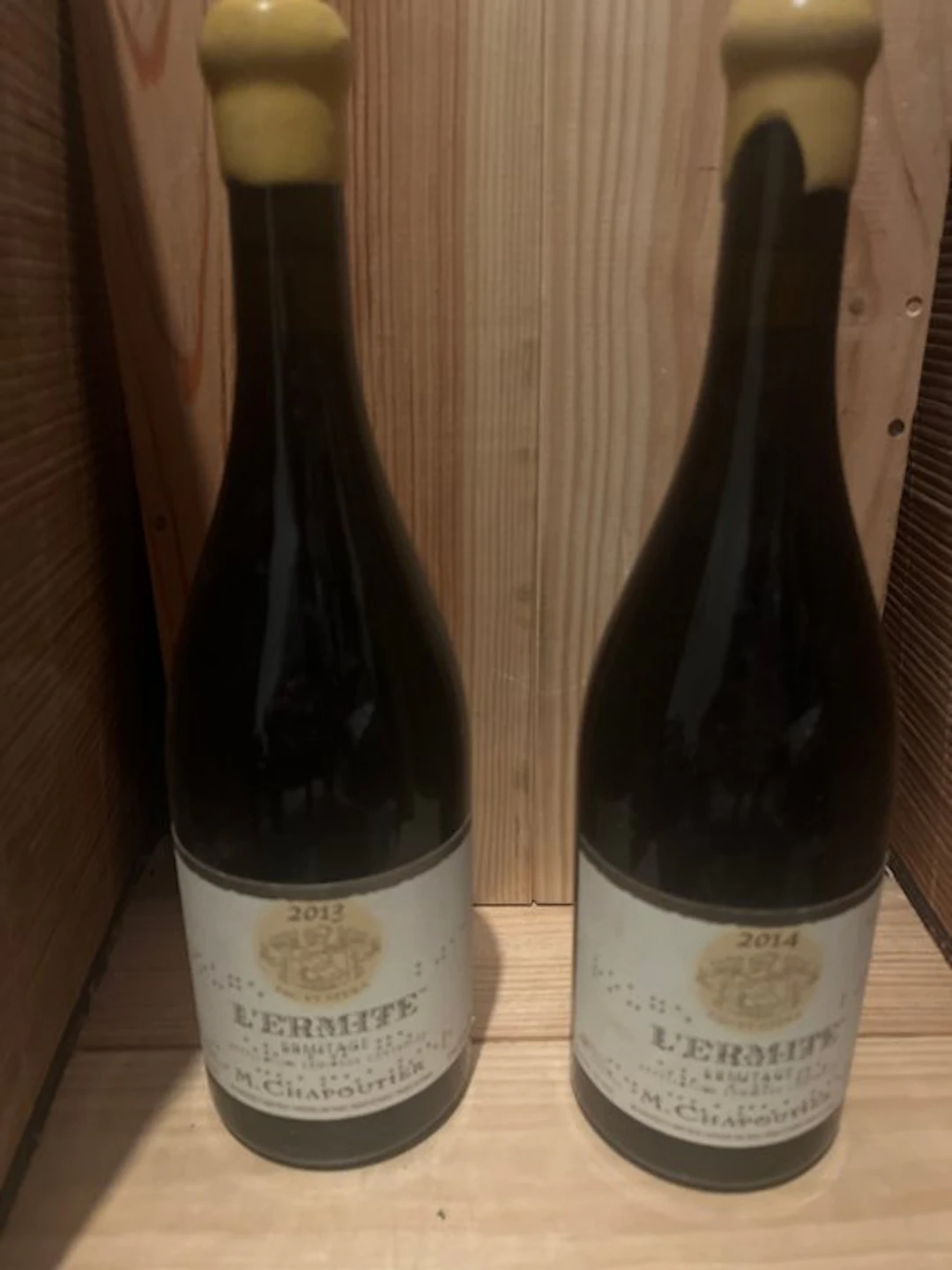 2013 & 2014 M. Chapoutier, L'Ermite - Hermitage - 2 Bottles (0.75L)
