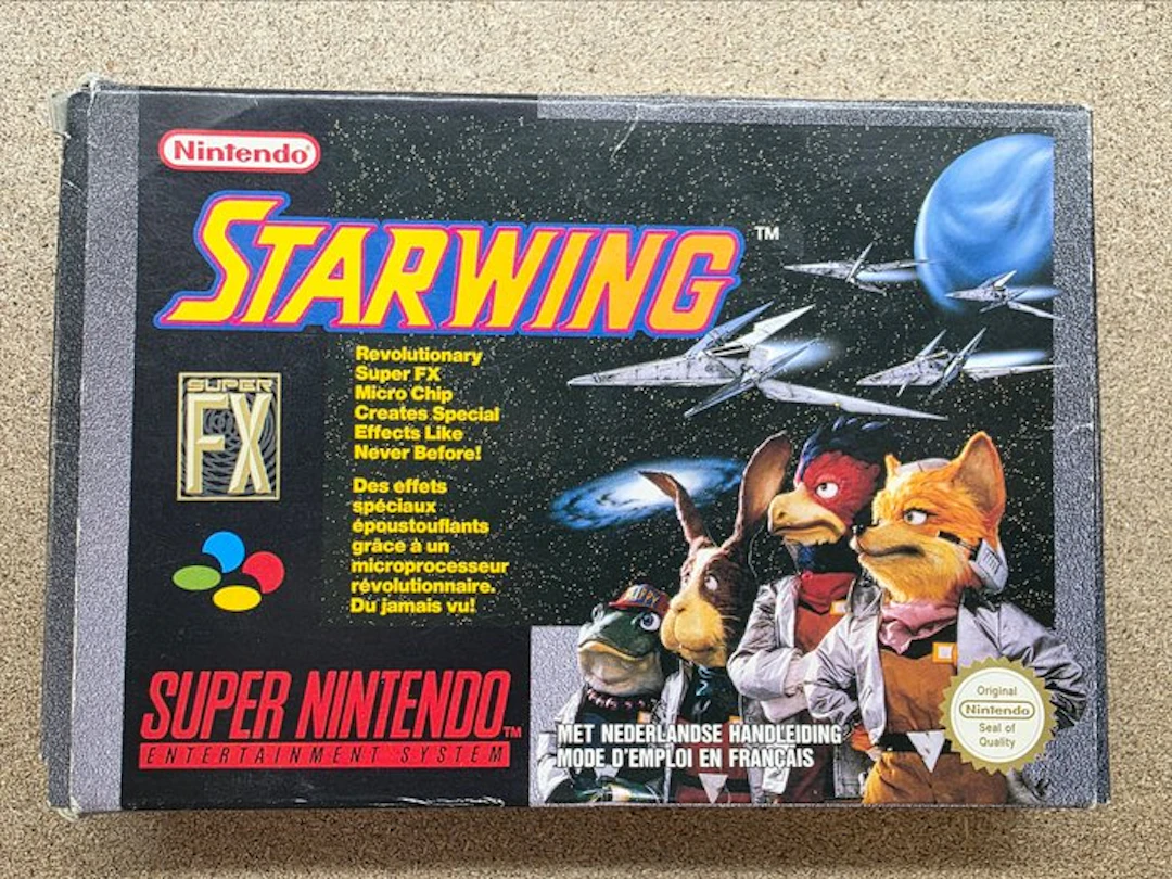 Nintendo - Snes - STARWING - Pal - FAH release - First...