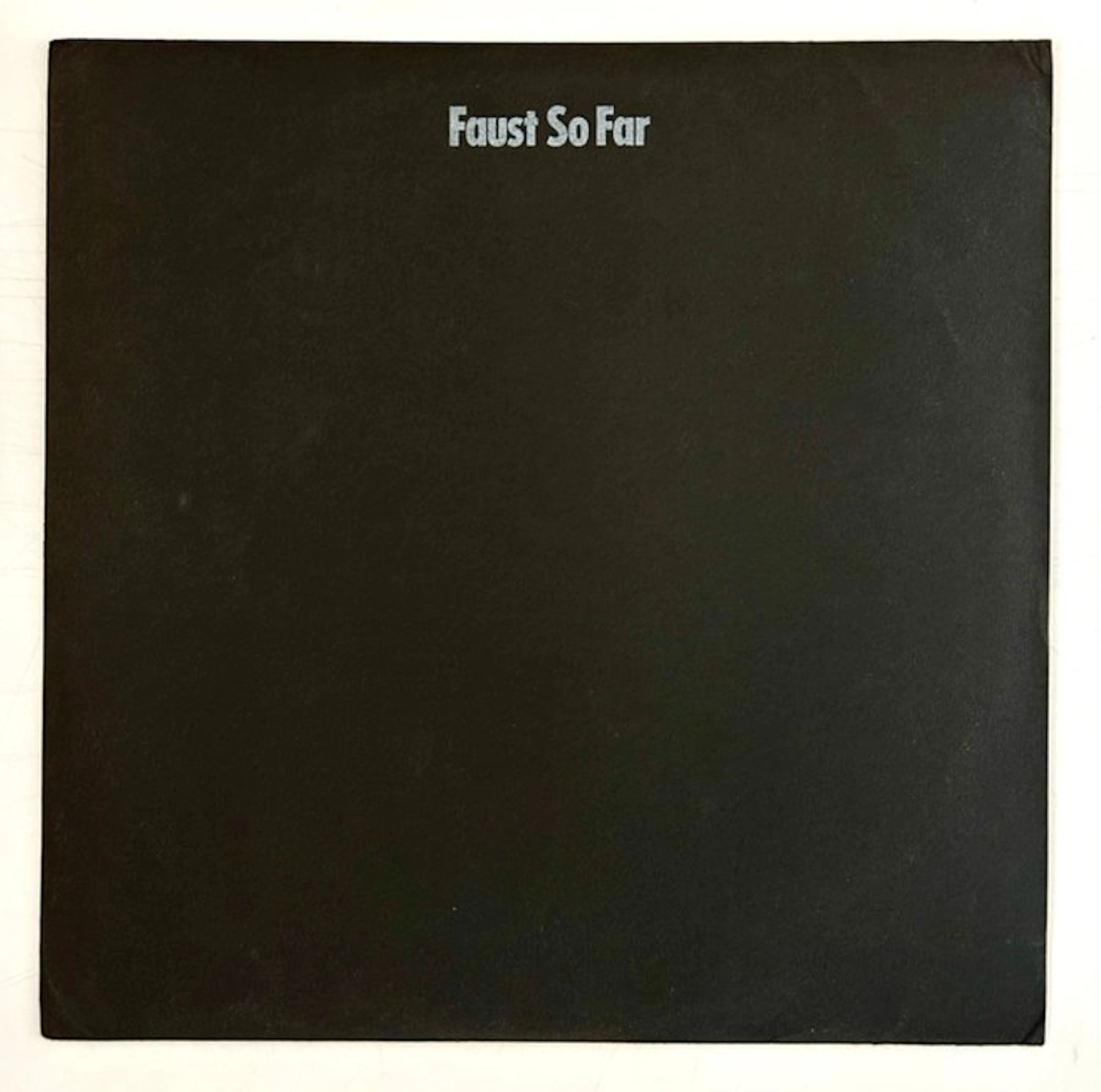 Faust - So Far - LP album (stand-alone item) - Stereo - 1979