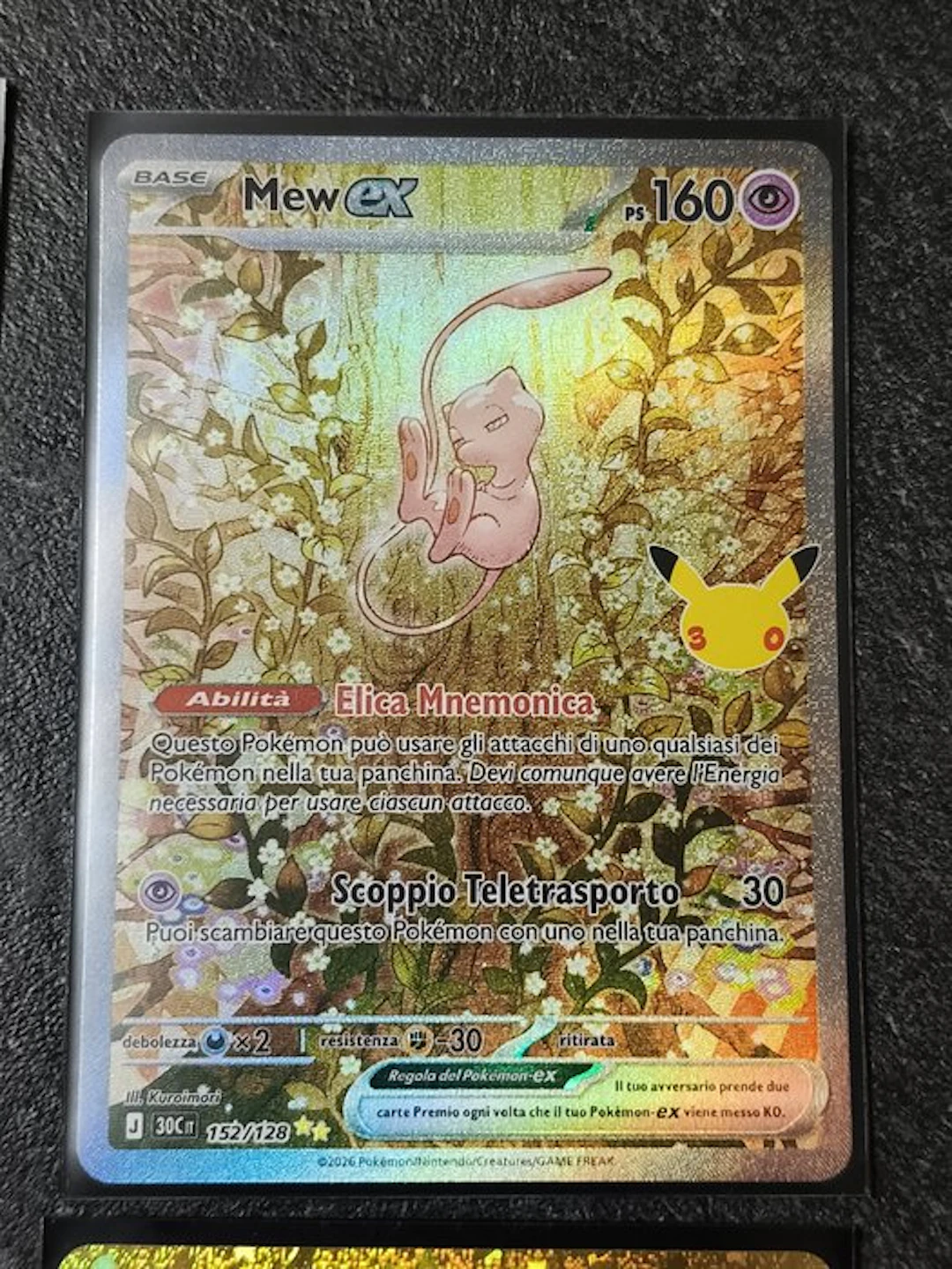 Pokémon - 4 Card - Scizor, Zapdos, Mew, Moltres Holo - EX