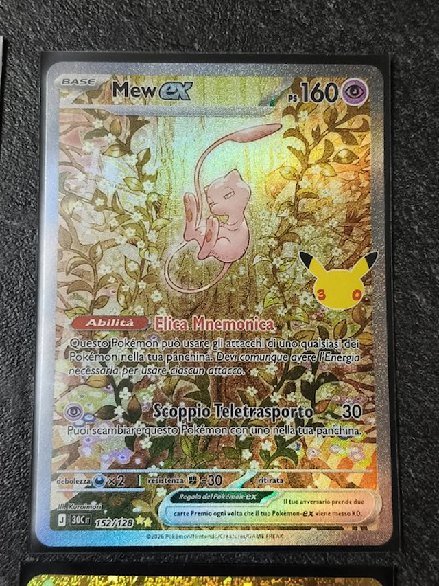 Pokémon - 4 Card - Scizor, Zapdos, Mew, Moltres Holo - EX