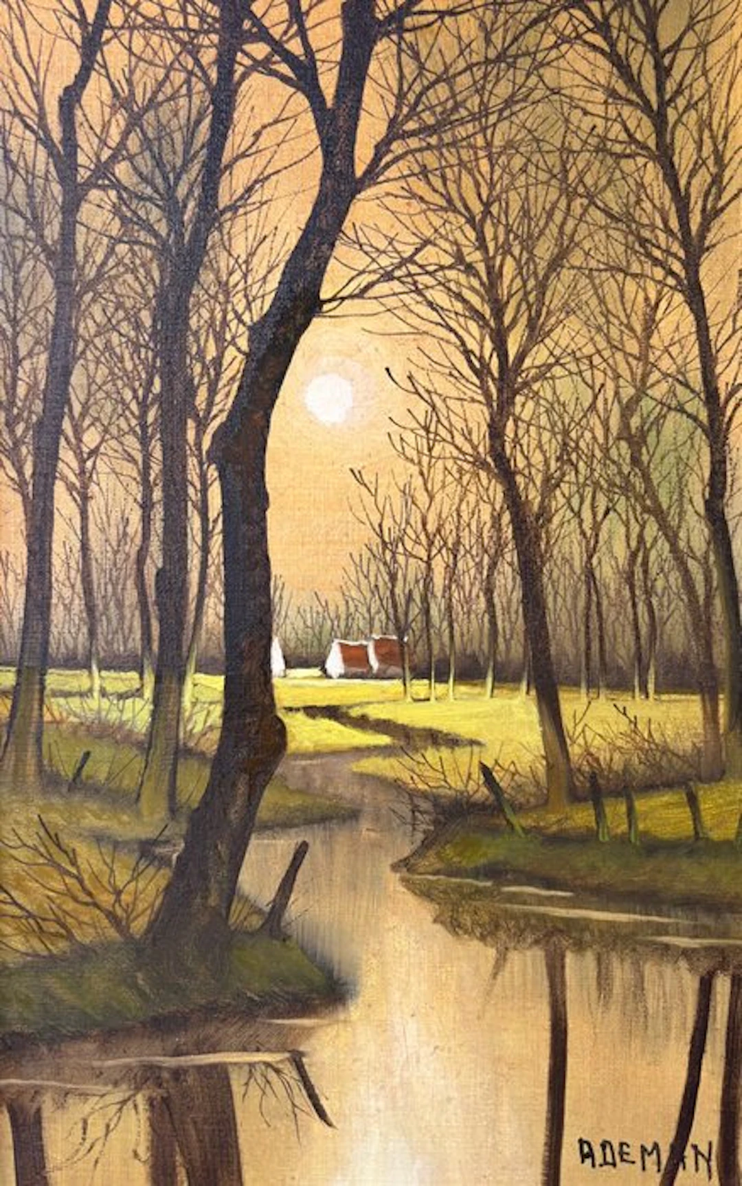 André De Man (1925-2002) - Landschap