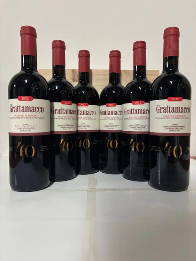2022 Grattamacco - Tuscany DOC - 6 Bottles (0.75L)
