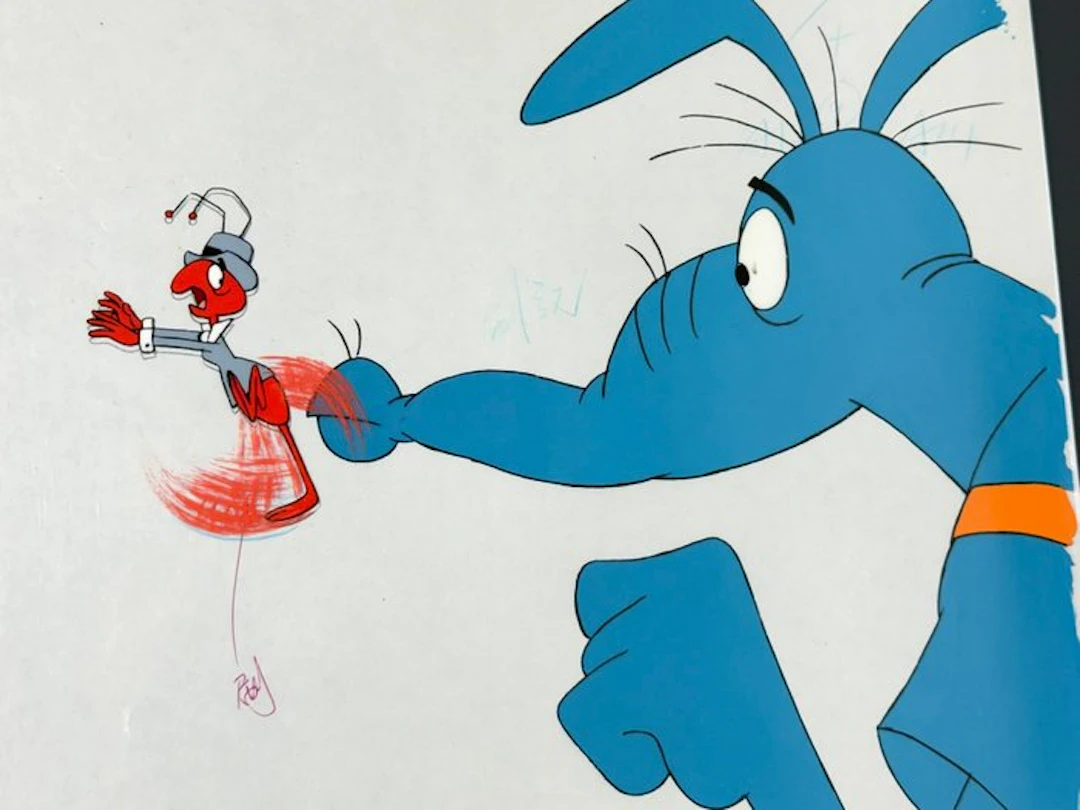 DePatie–Freleng 2 x Original animation cels and drawings...