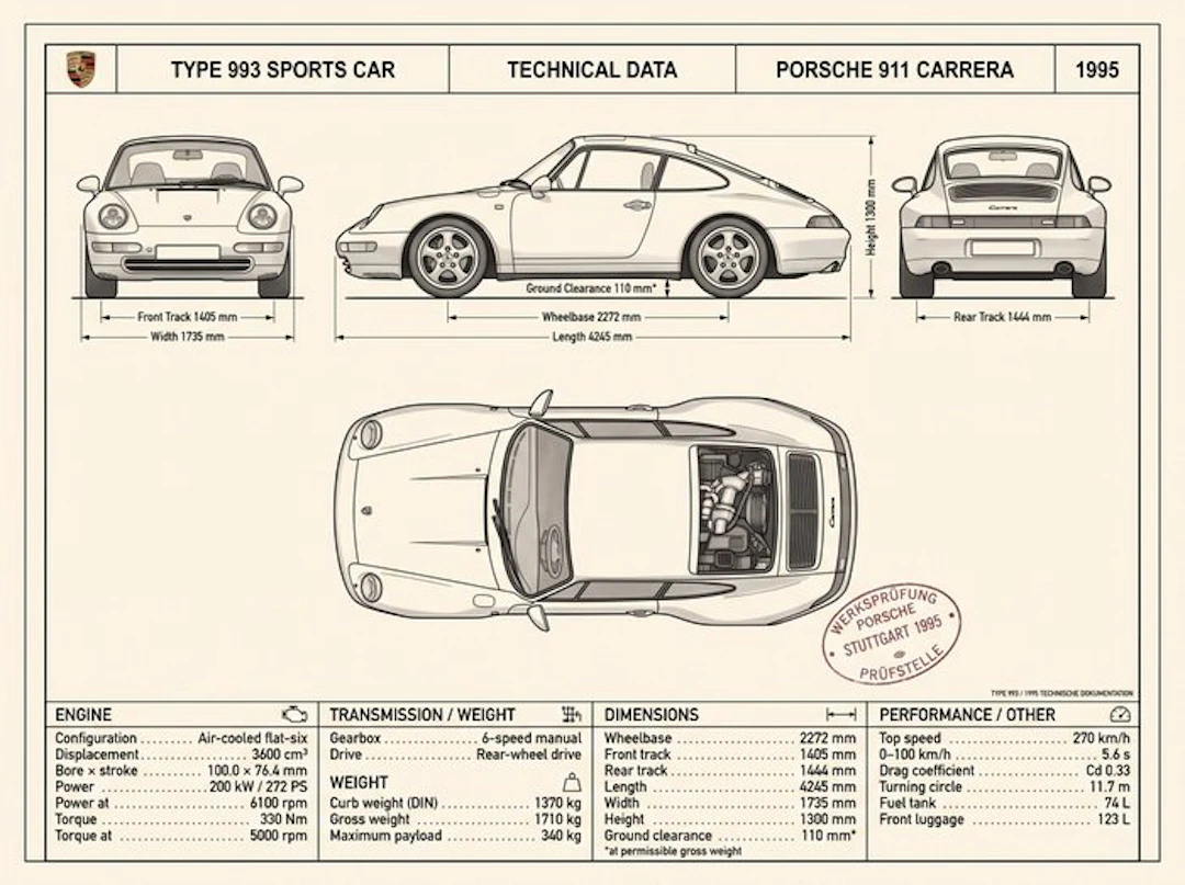 Shmidt.Art - Porsche - Porsche 911 Carrera 1995 (993) - 1990s