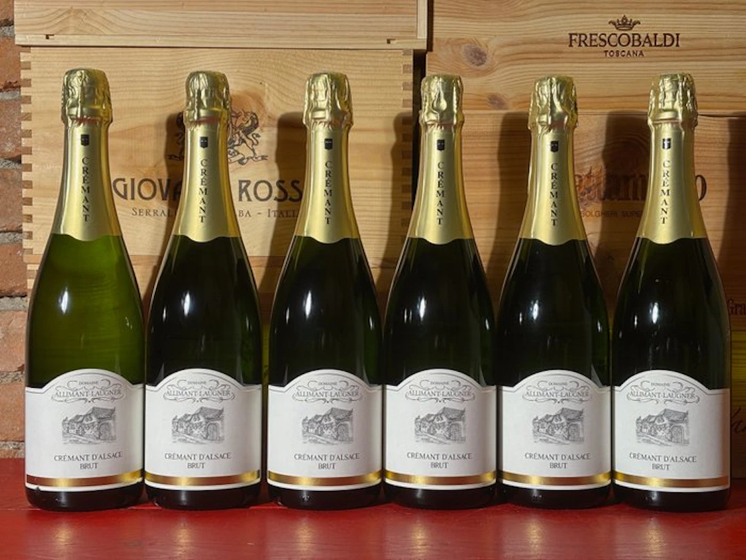 Domaine Allimant-Lugner, Cremant D'Alsace Brut - Alsace Brut - 6 Bottles