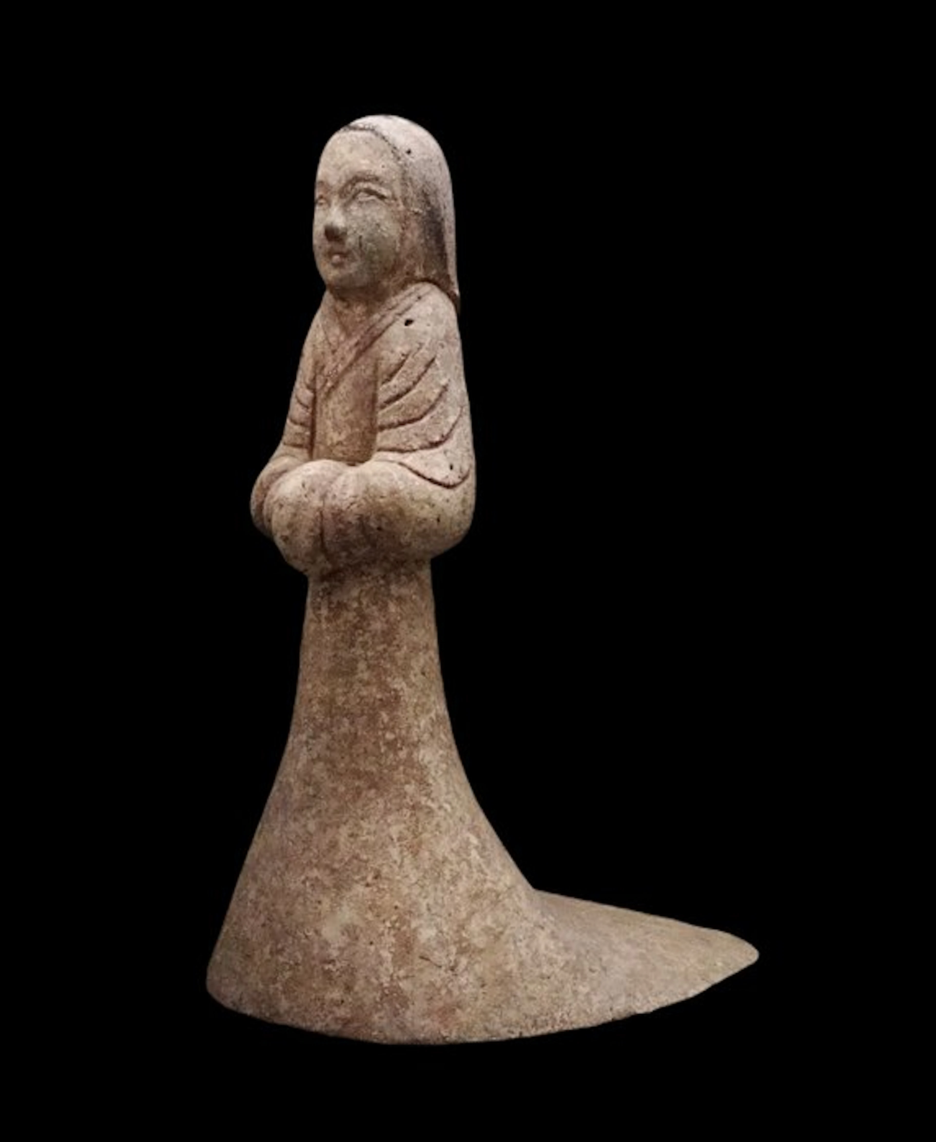 Ancient Chinese - Magnificent court lady - Han Dynasty - 206 BC / 220 AD