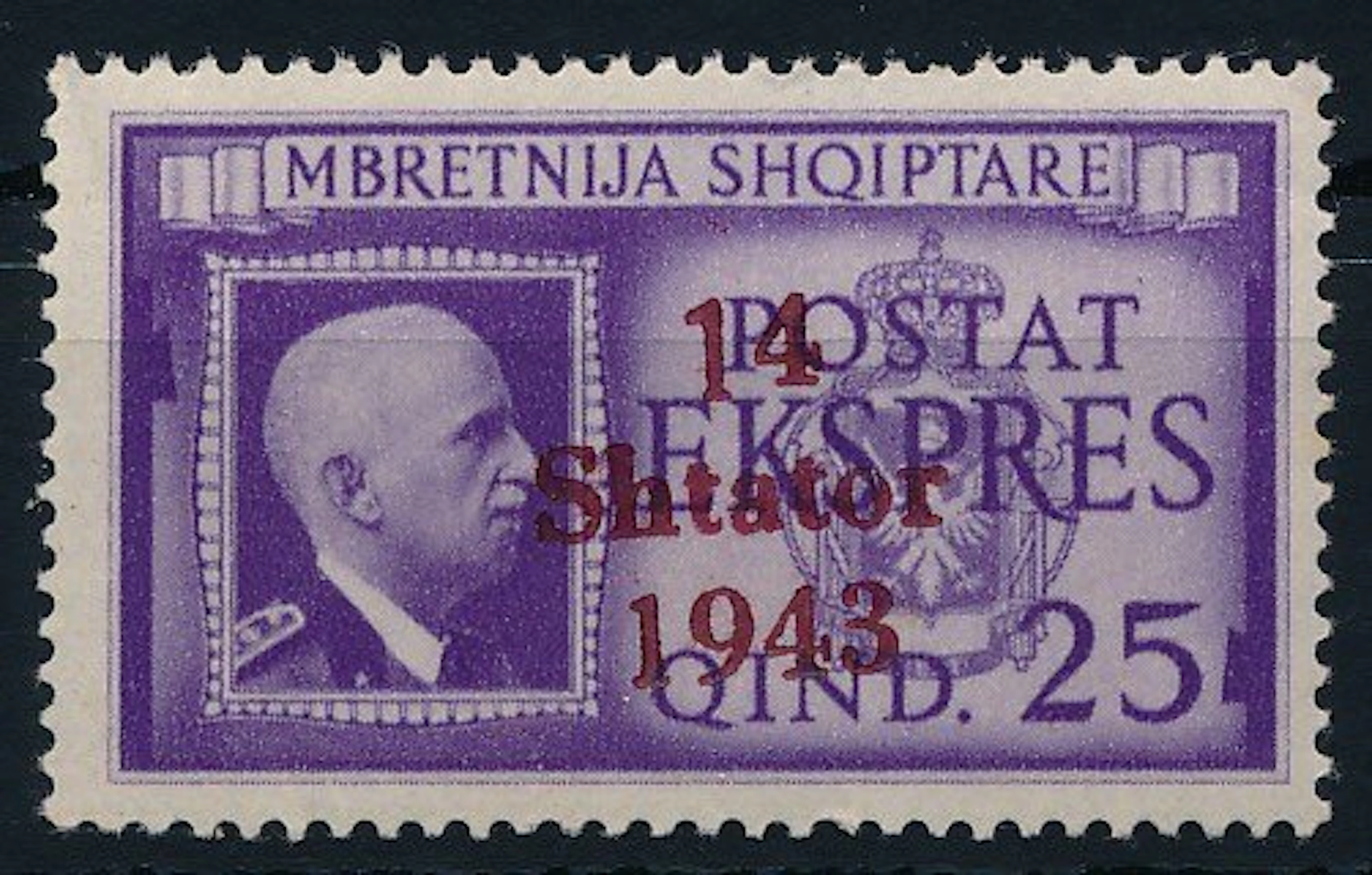 German occupation during World War II - Albania - 1943...