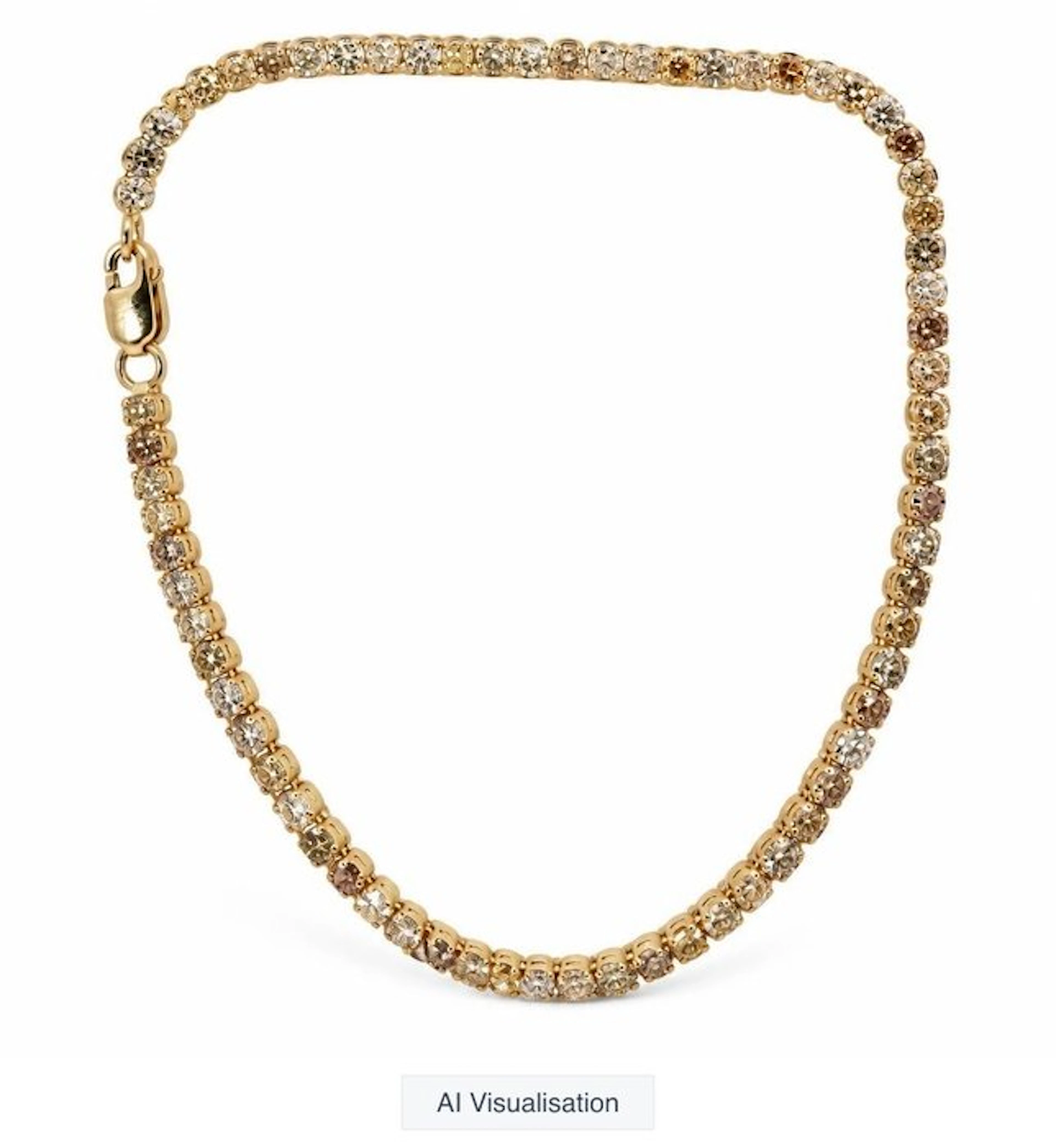 No reserve price - Bracelet - 14 kt