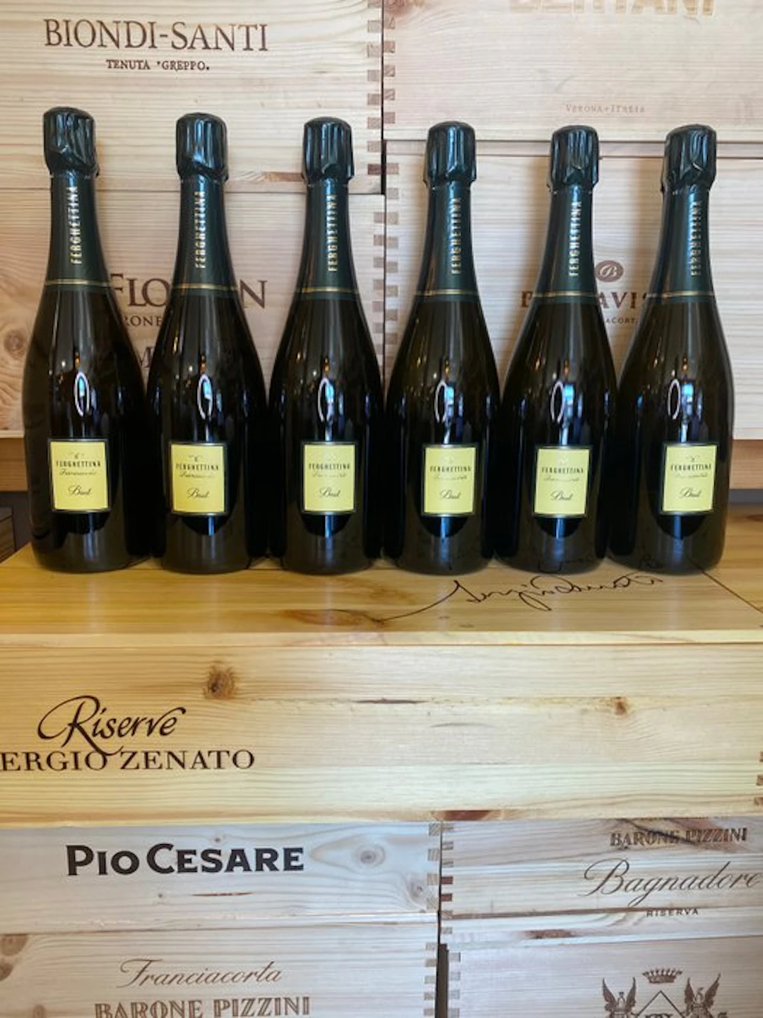 Ferghettina - Franciacorta Brut - 6 Bottles (0.75L)