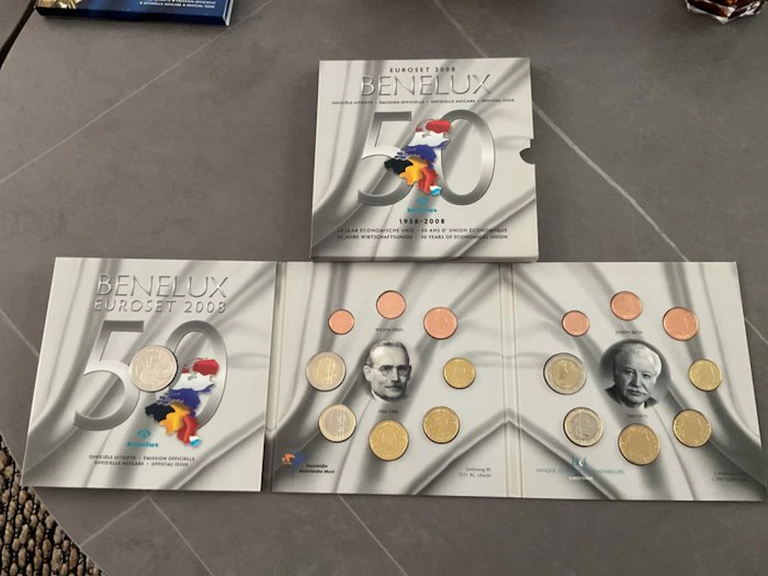Benelux. Benelux set 2008 (No reserve price)
