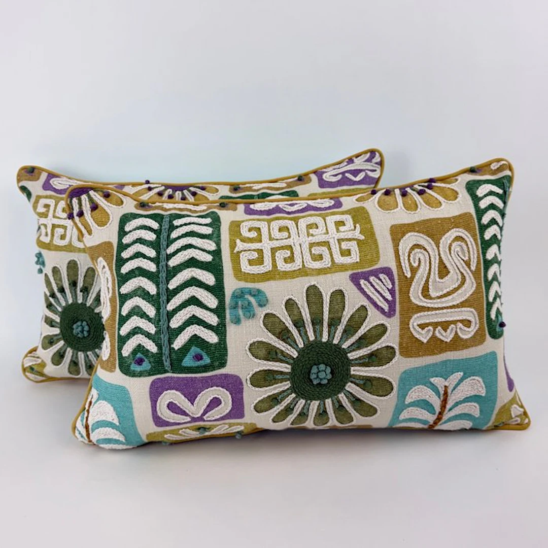 Elitis "Senteur d'anis" - Cushion (2)