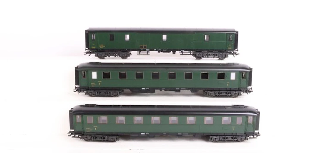 Märklin H0 - 4244/4246 - Model train passenger carriage...