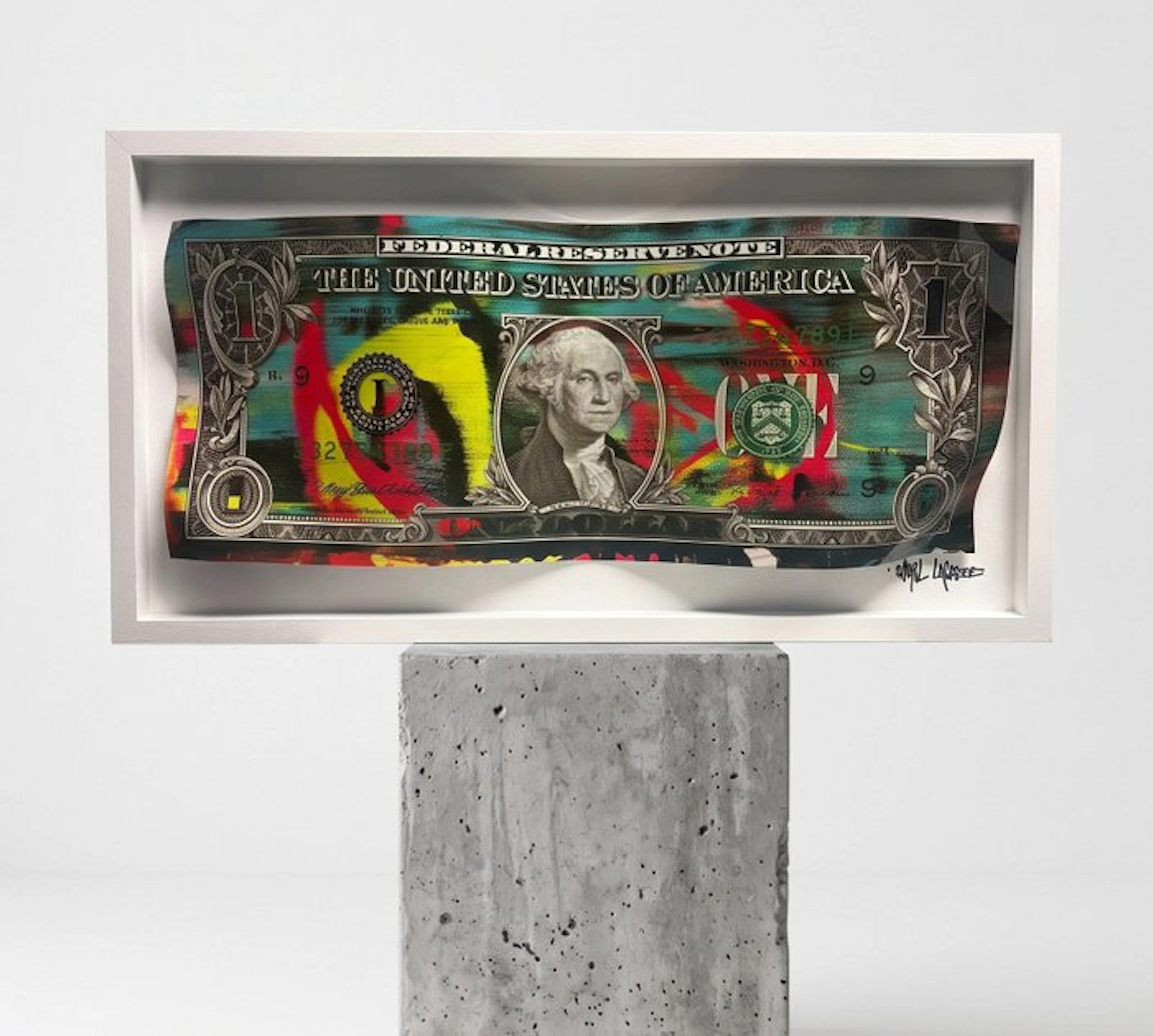 Karl Lagasse - Sculpture Alluminium et Bois NEW *One...