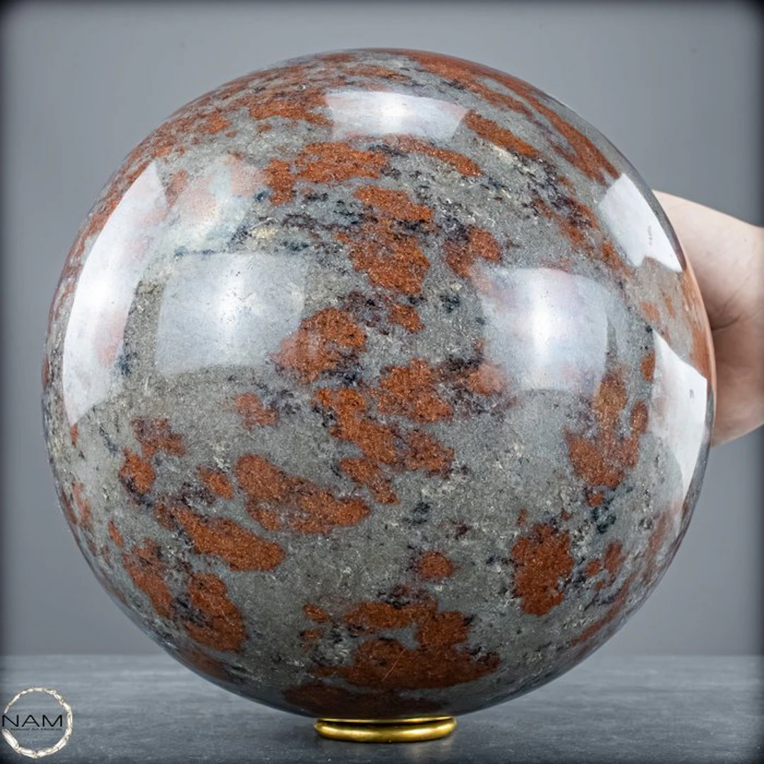 Beautiful Golden Aventurine Sphere- 11366.61 g