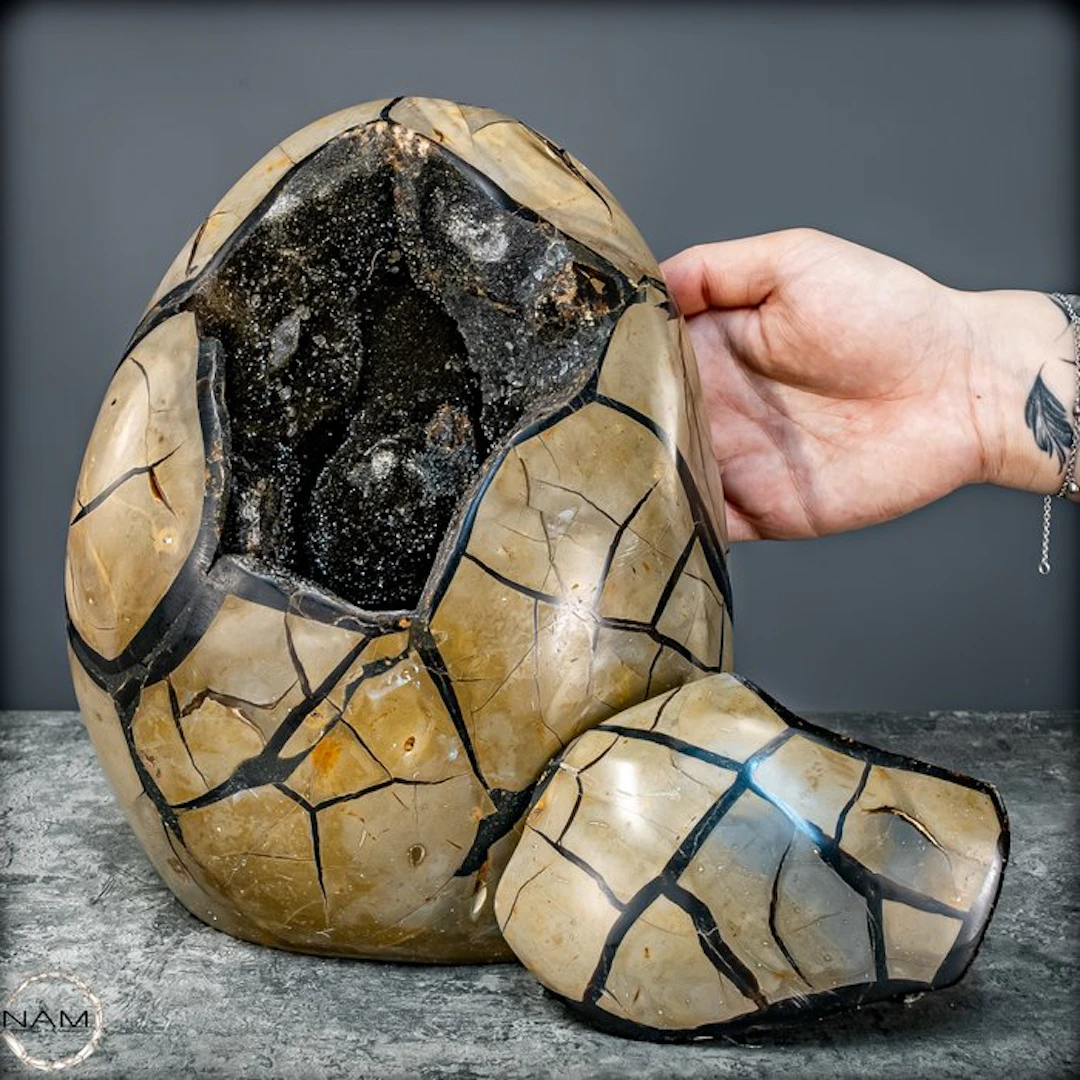 Natural septarian druse crystals Of the highest quality- 9643.13 g