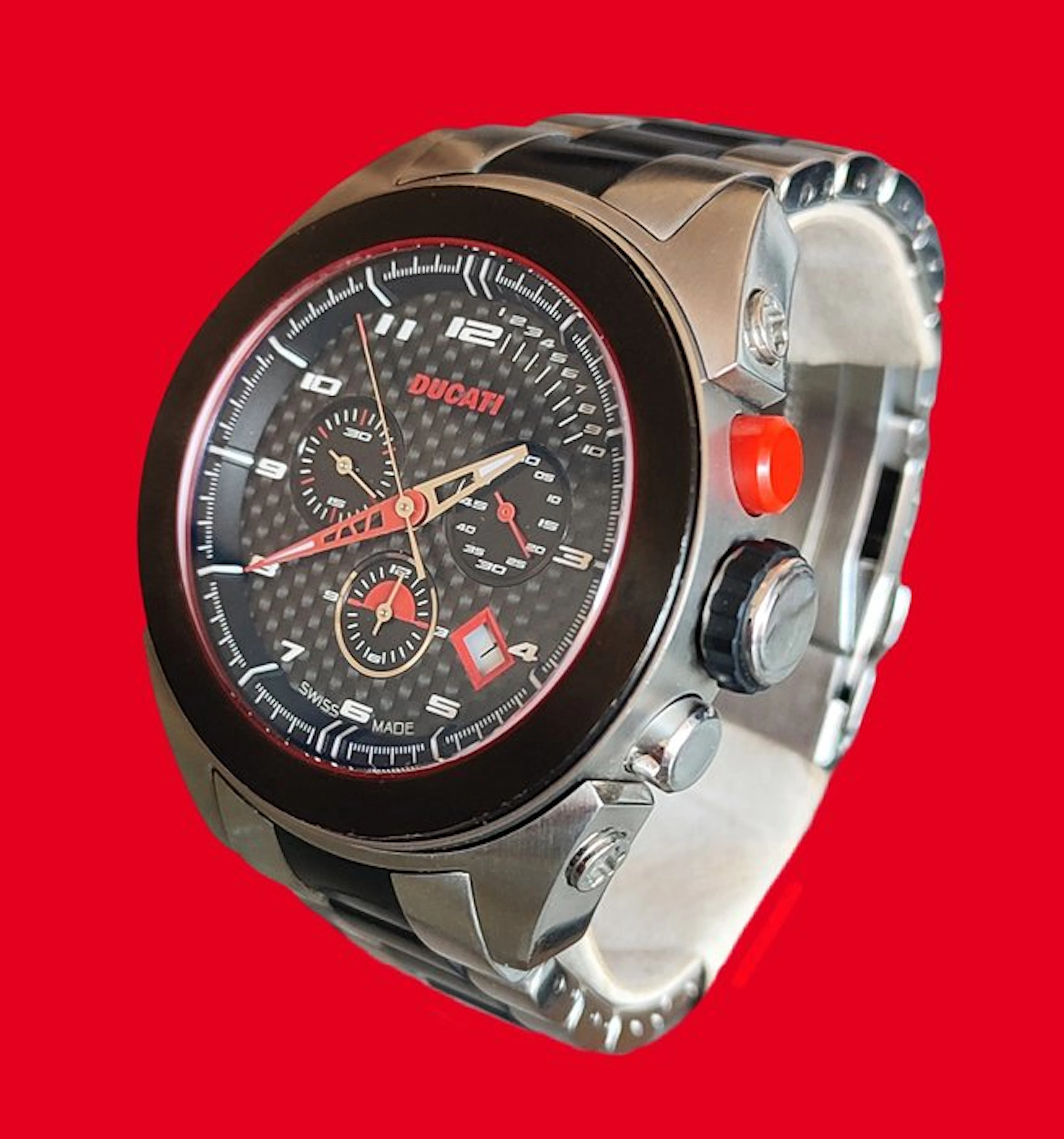 Ducati Carbon Fiber - Montre chronographe
