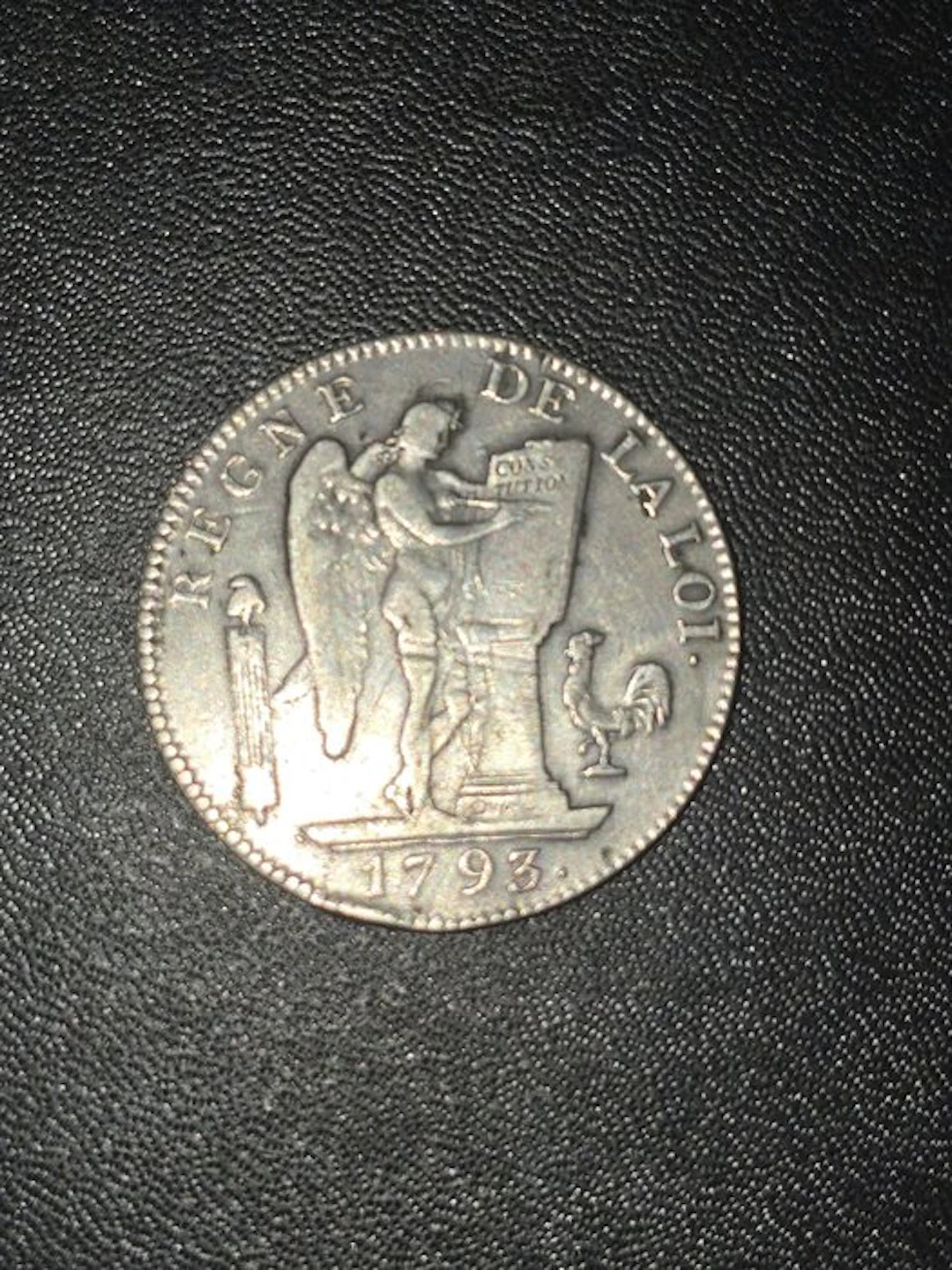 France. Convention (1792-1795). Écu de 6 Livres 1793-A, Paris