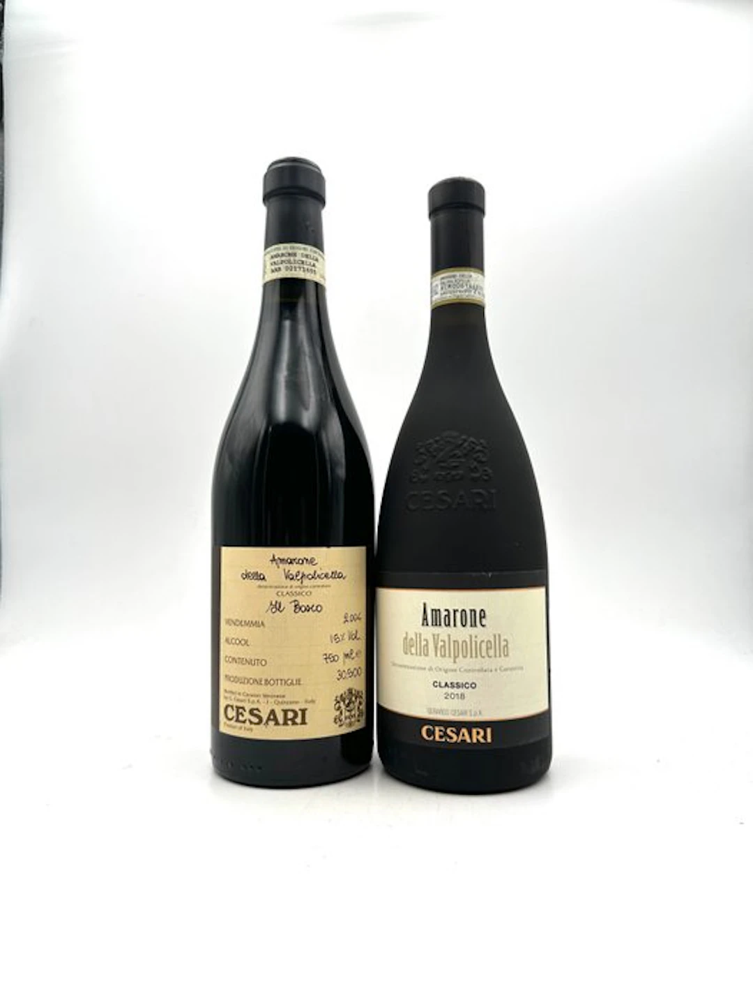 Cesari, 2004 Il Bosco & 2018 Classico - Amarone della...