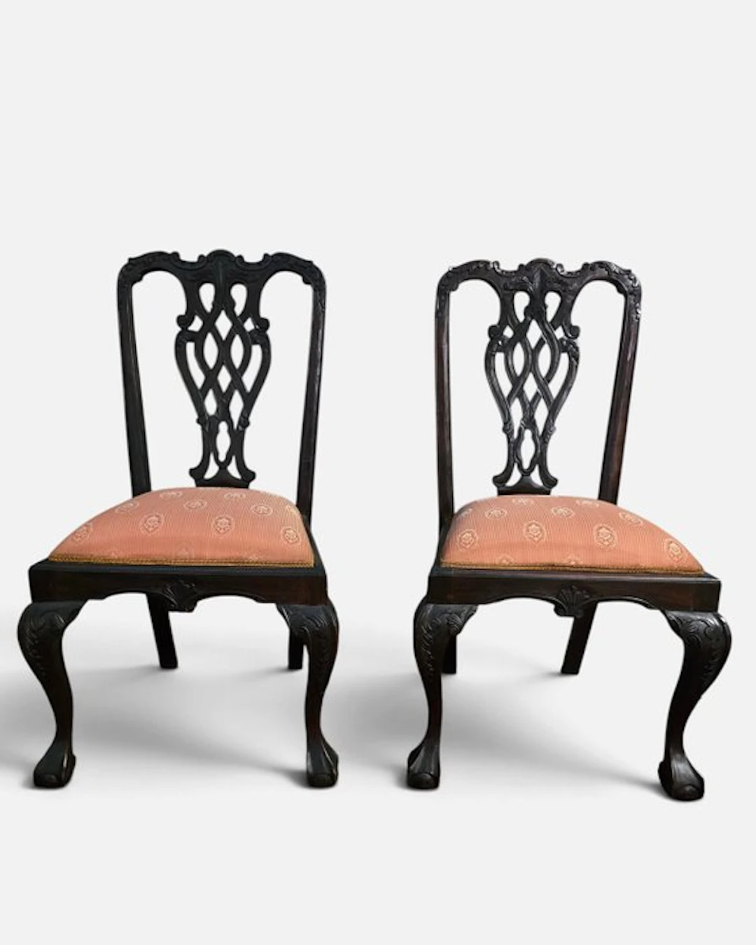 Chair (2) - Wood, Textile