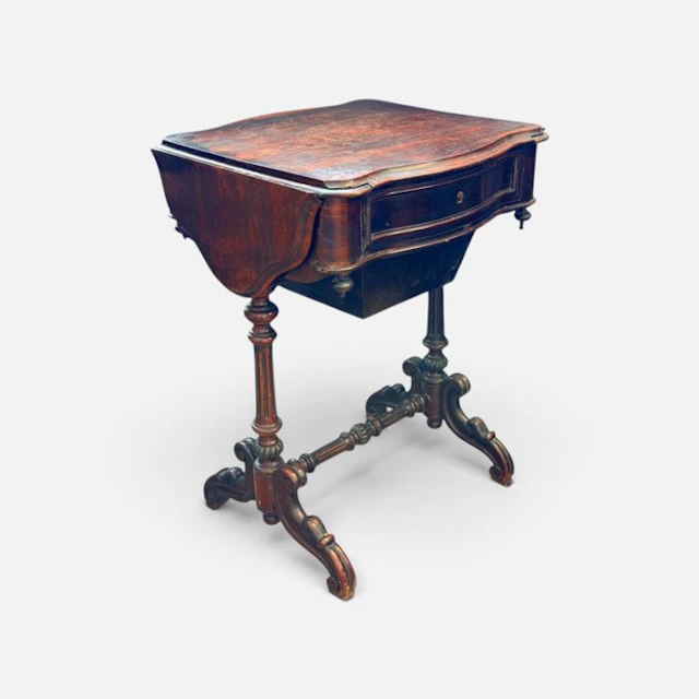 Side table - Wing Opening - Mahogany - Workbench