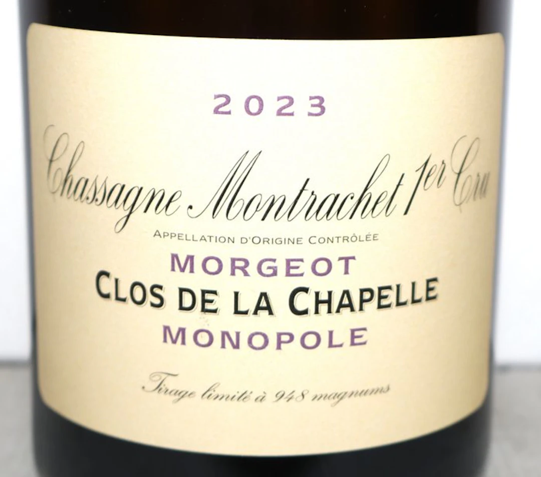 2023 Domaine de la Vougeraie "Morgeot - Clos de la...