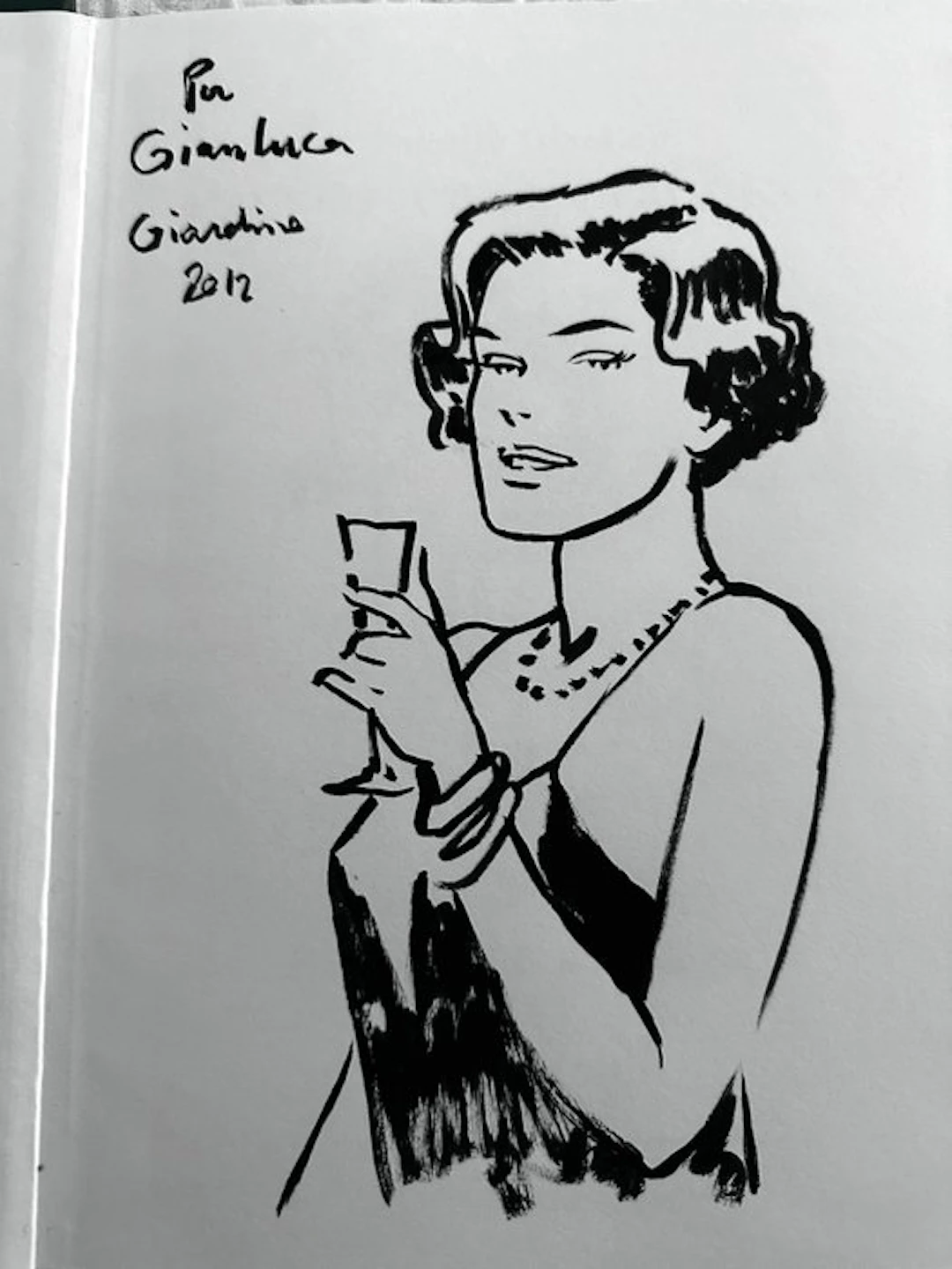L'avventuriero prudente - volume + disegno originale di...