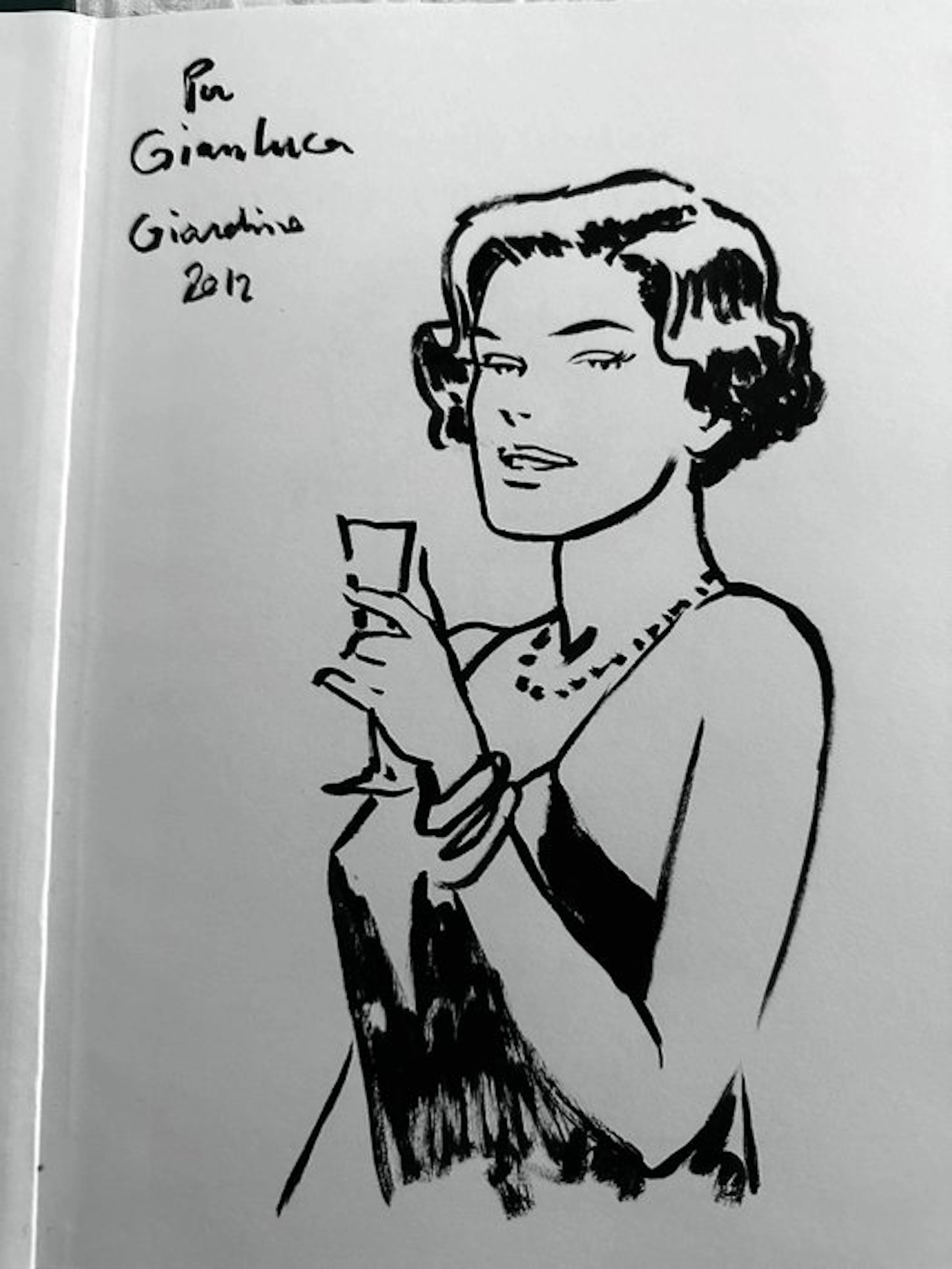 L'avventuriero prudente - volume + disegno originale di...