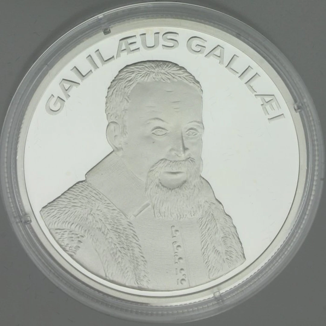 Italy. Ecu Galileo Argent PROOF 1993 (No reserve price)